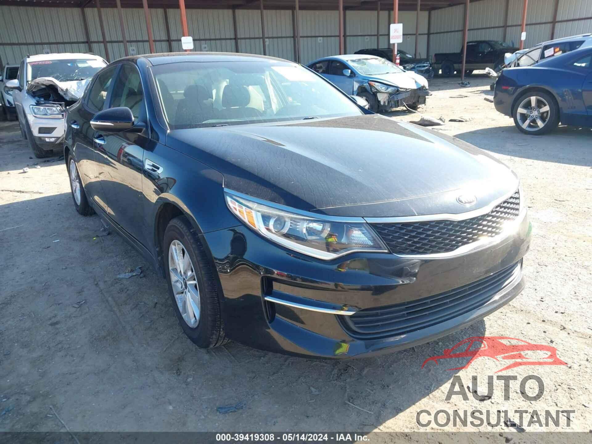 KIA OPTIMA 2018 - 5XXGT4L39JG179609