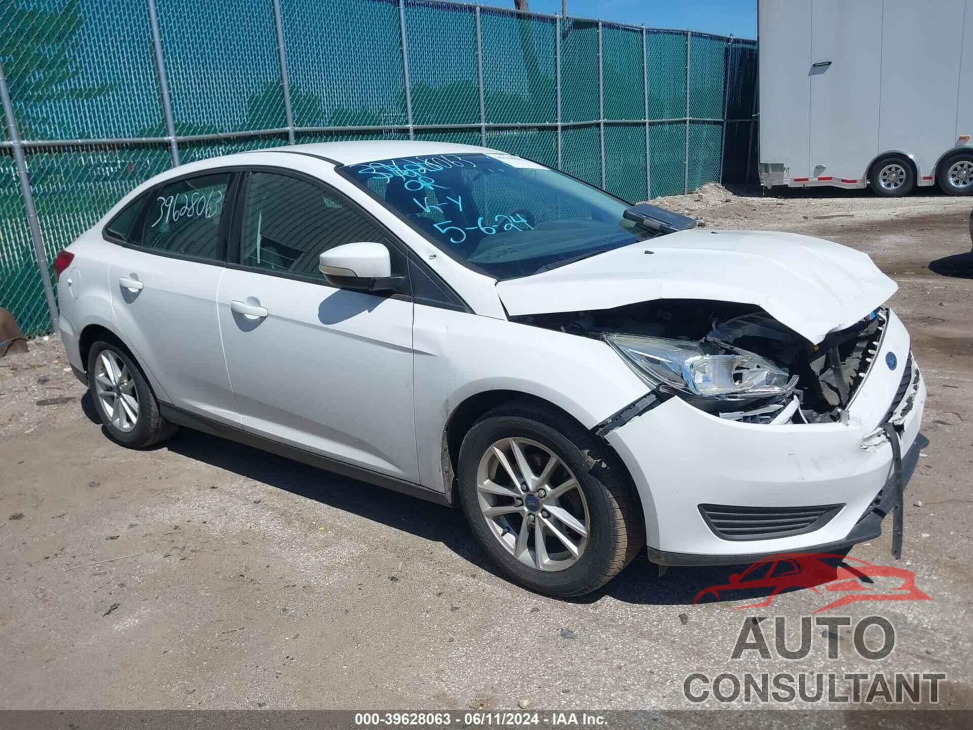 FORD FOCUS 2016 - 1FADP3F21GL247498