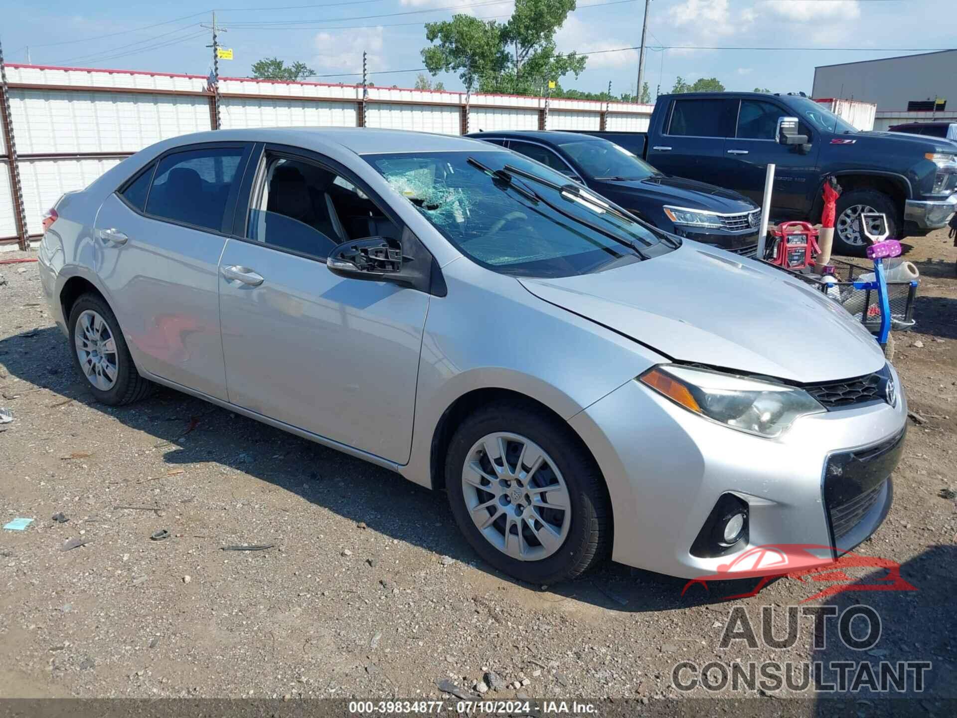 TOYOTA COROLLA 2016 - 5YFBURHE3GP394773