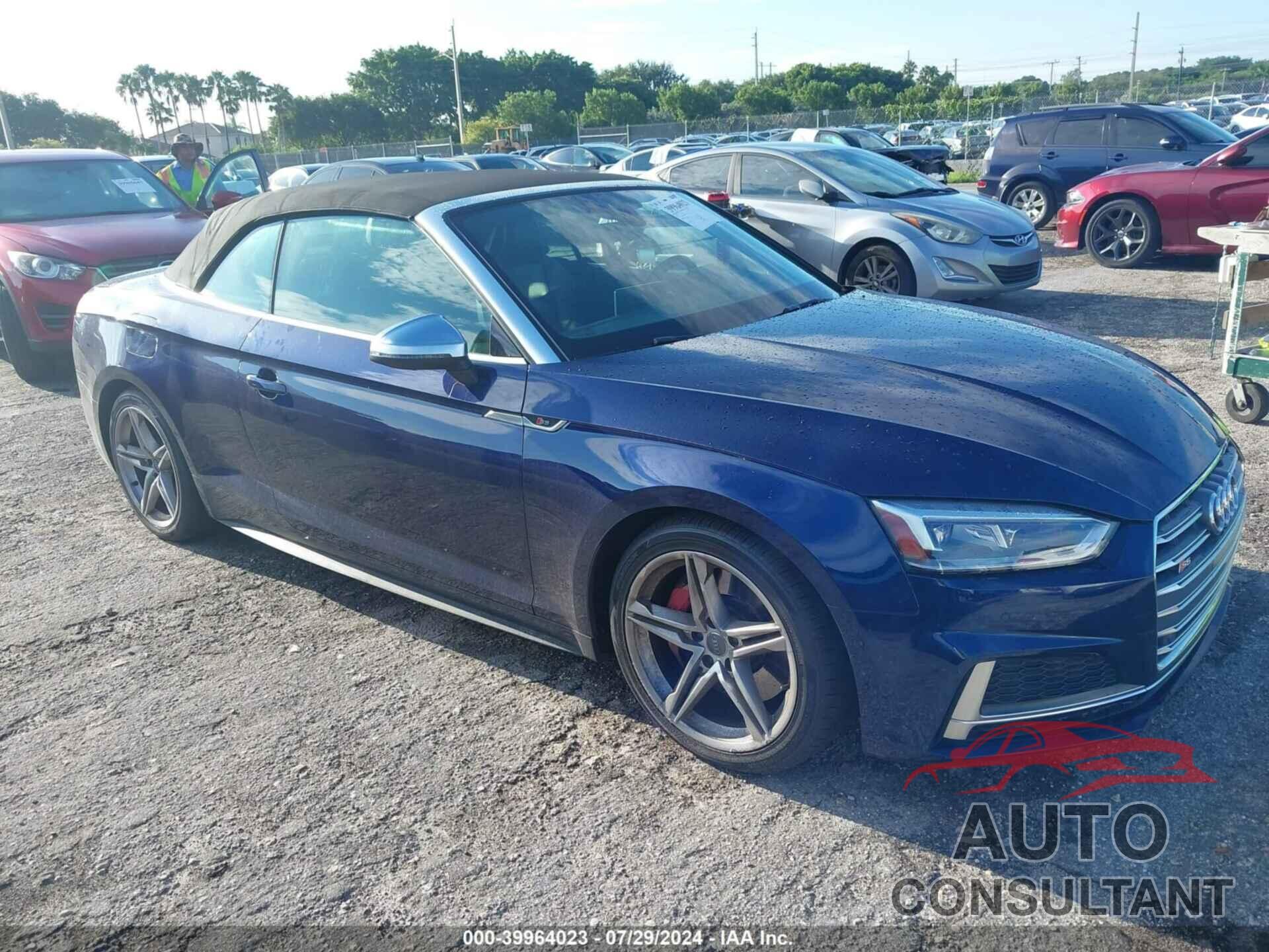 AUDI S5 2018 - WAU24GF50JN002647