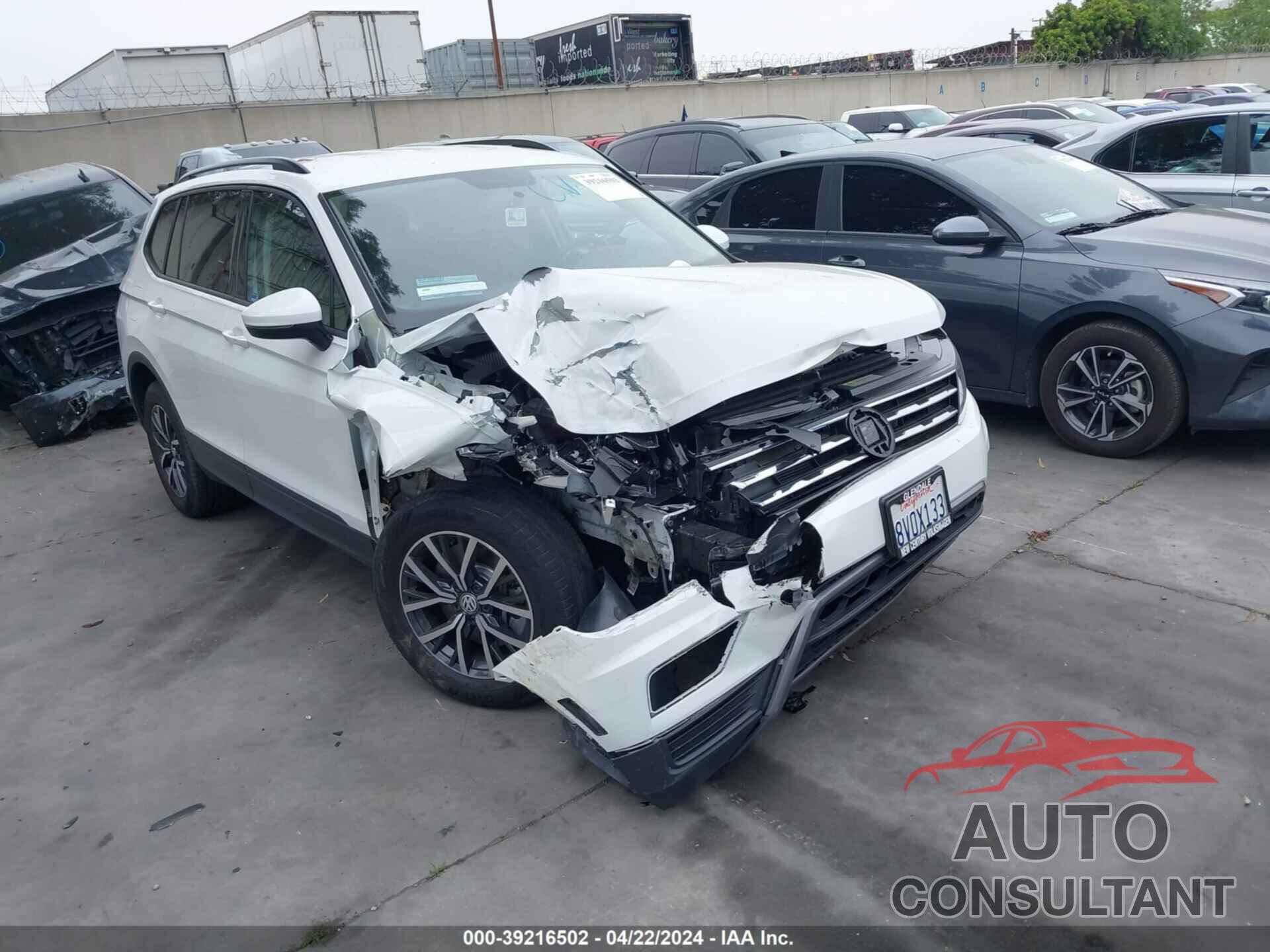 VOLKSWAGEN TIGUAN 2021 - 3VV1B7AX3MM086508