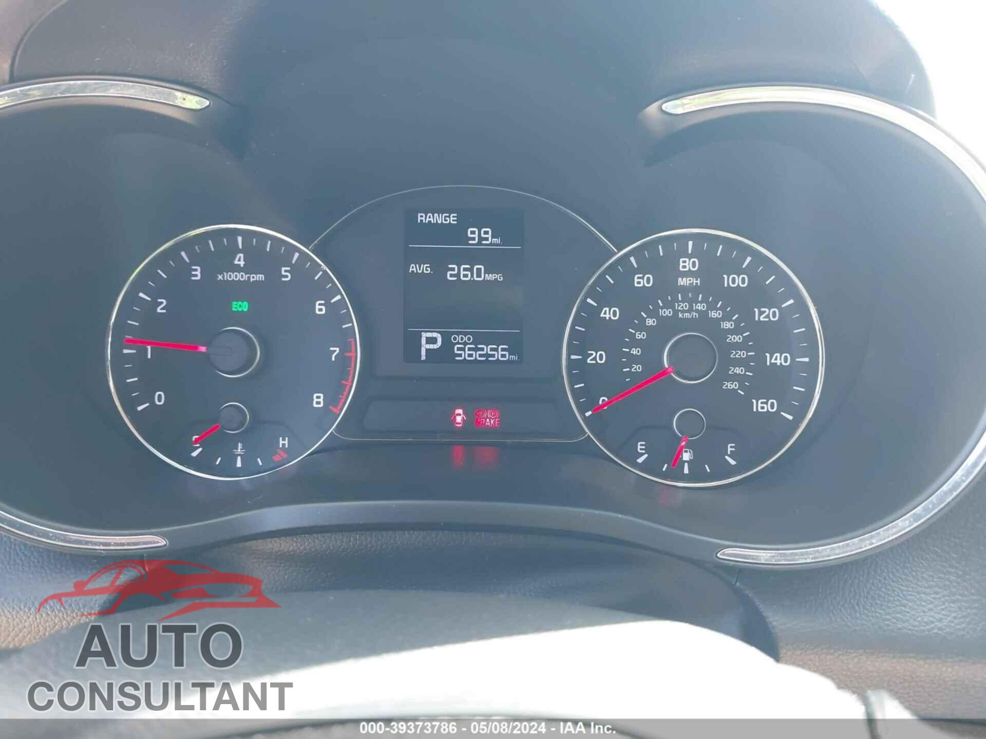 KIA FORTE 2016 - KNAFX4A67G5444339