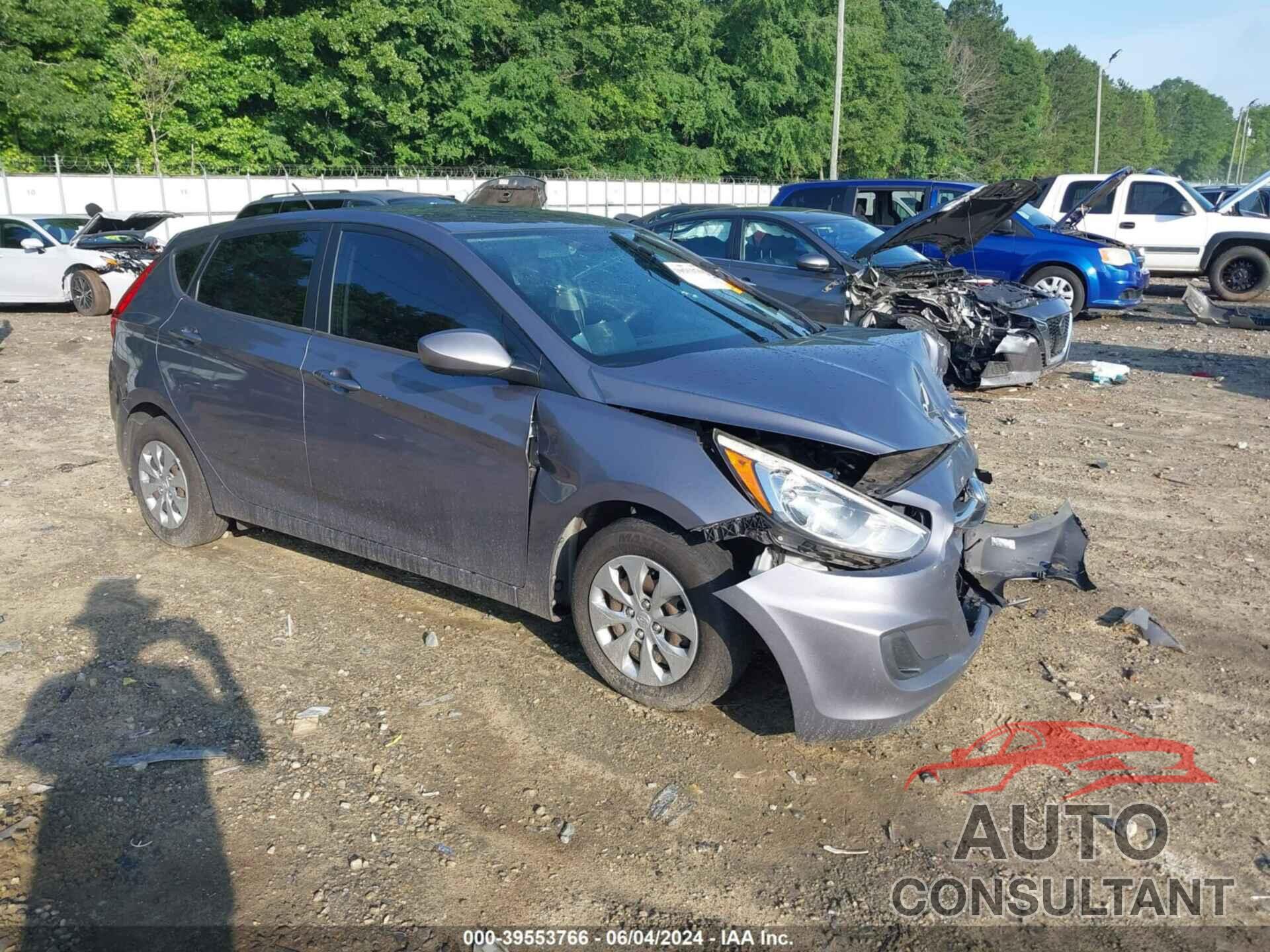 HYUNDAI ACCENT 2016 - KMHCT5AE6GU257562