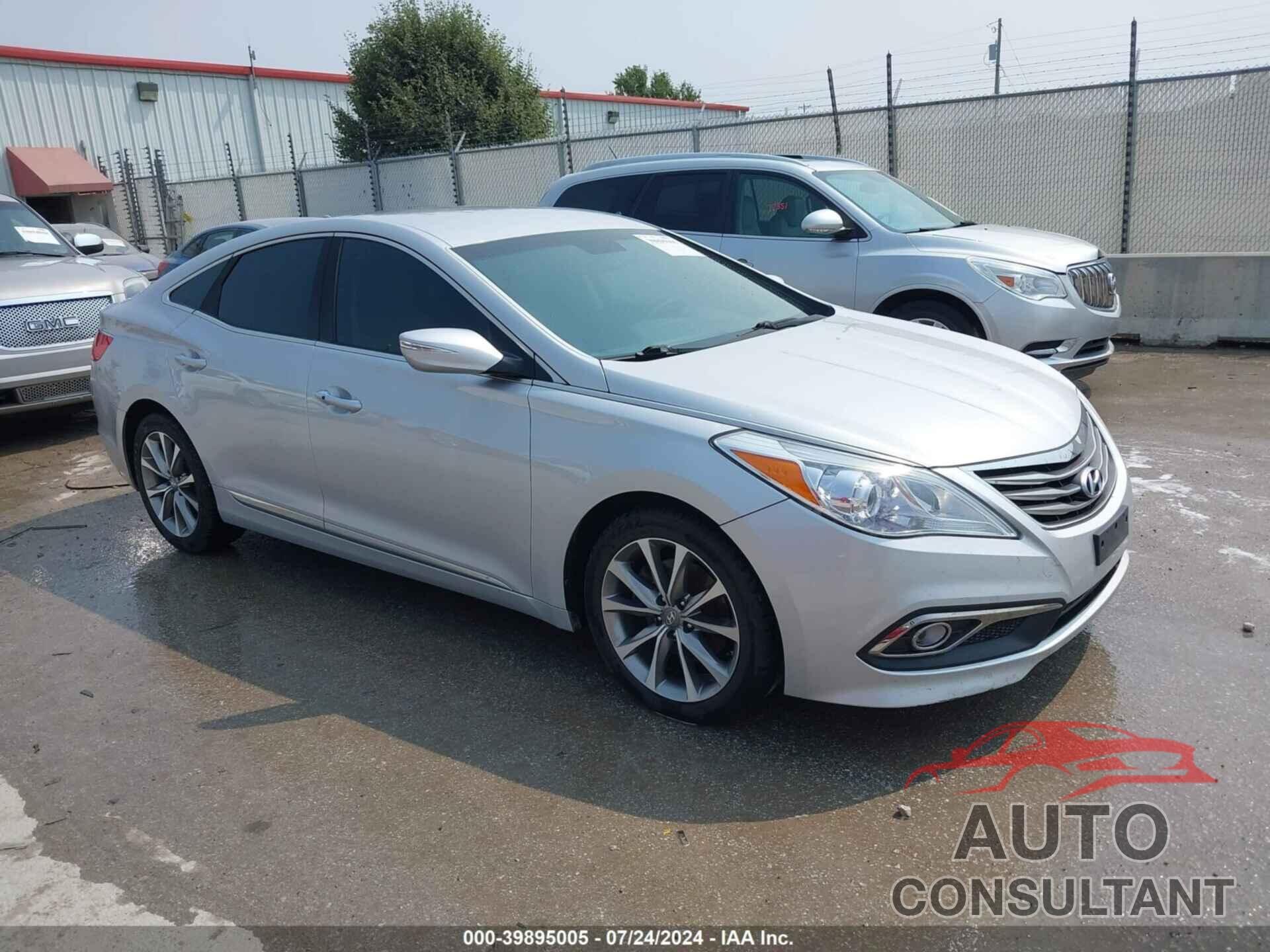 HYUNDAI AZERA 2016 - KMHFG4JG8GA563399