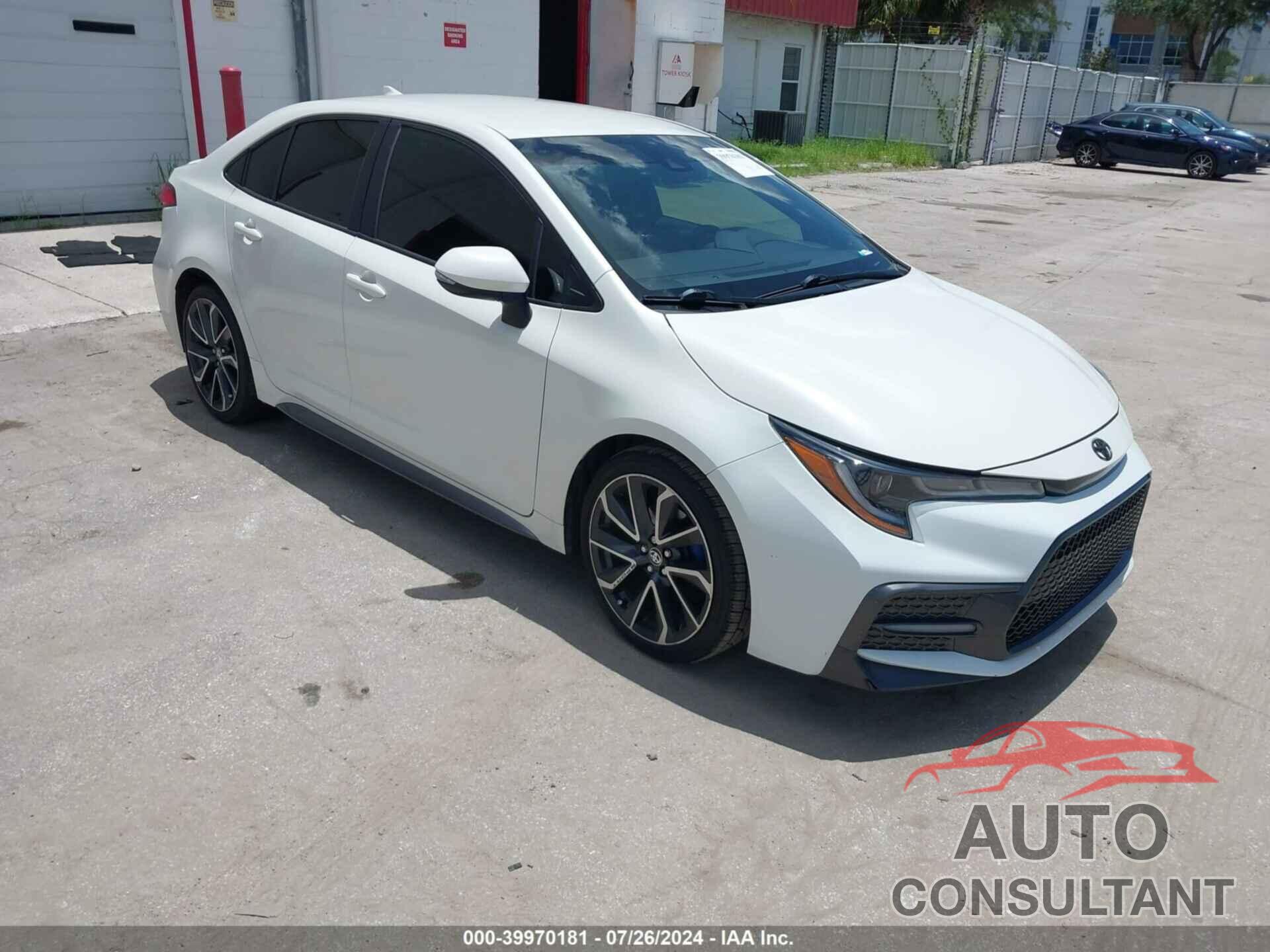 TOYOTA COROLLA 2021 - JTDS4MCE7MJ063270