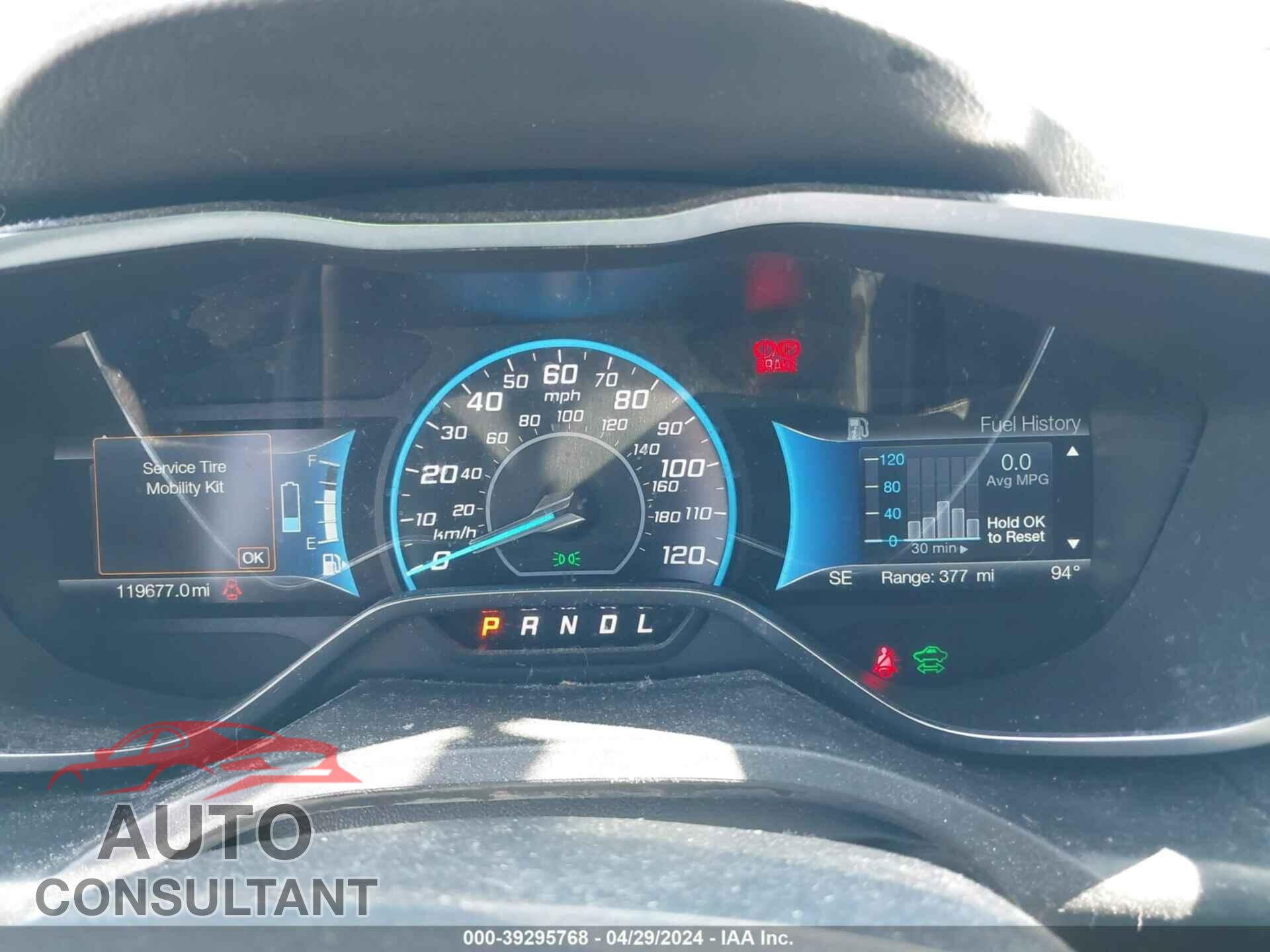 FORD C-MAX ENERGI 2017 - 1FADP5EU2HL108660