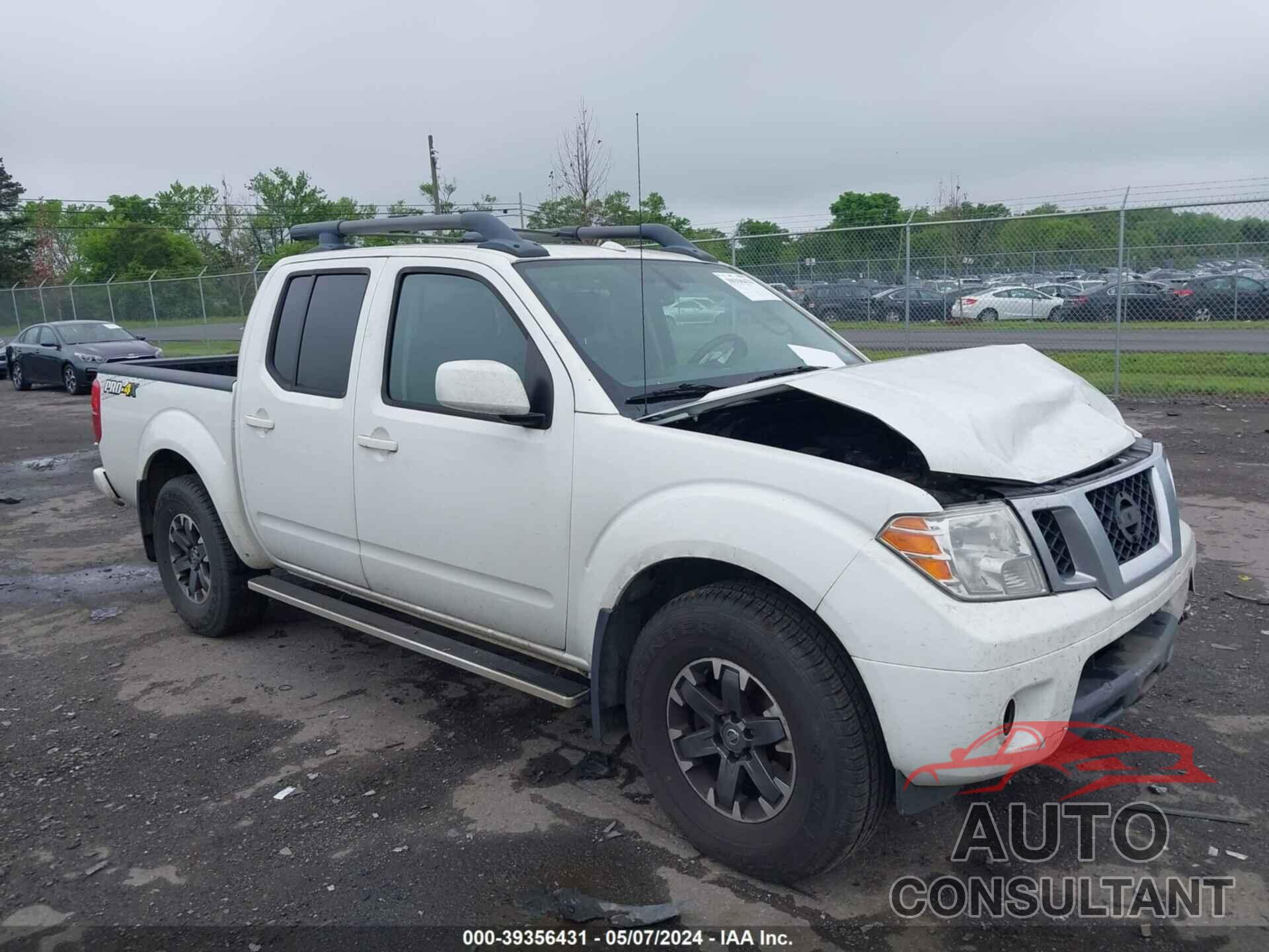 NISSAN FRONTIER 2016 - 1N6AD0EV9GN904081