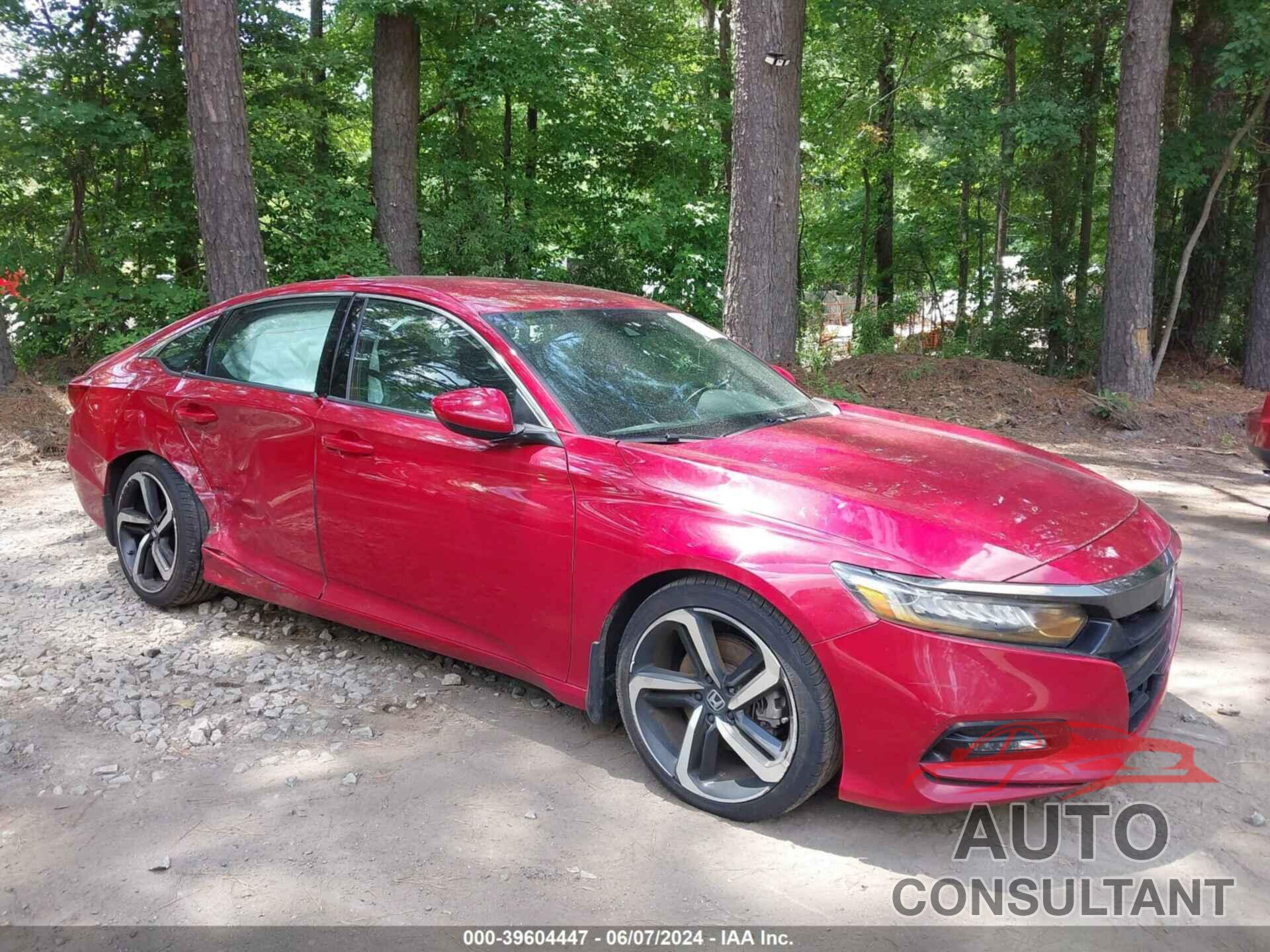 HONDA ACCORD 2018 - 1HGCV1F36JA229706