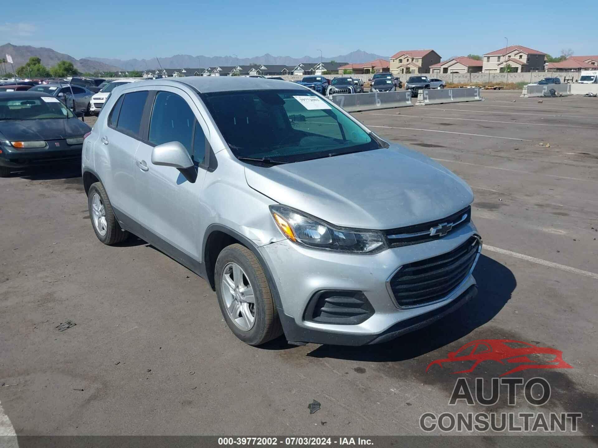 CHEVROLET TRAX 2019 - 3GNCJKSB7KL196018