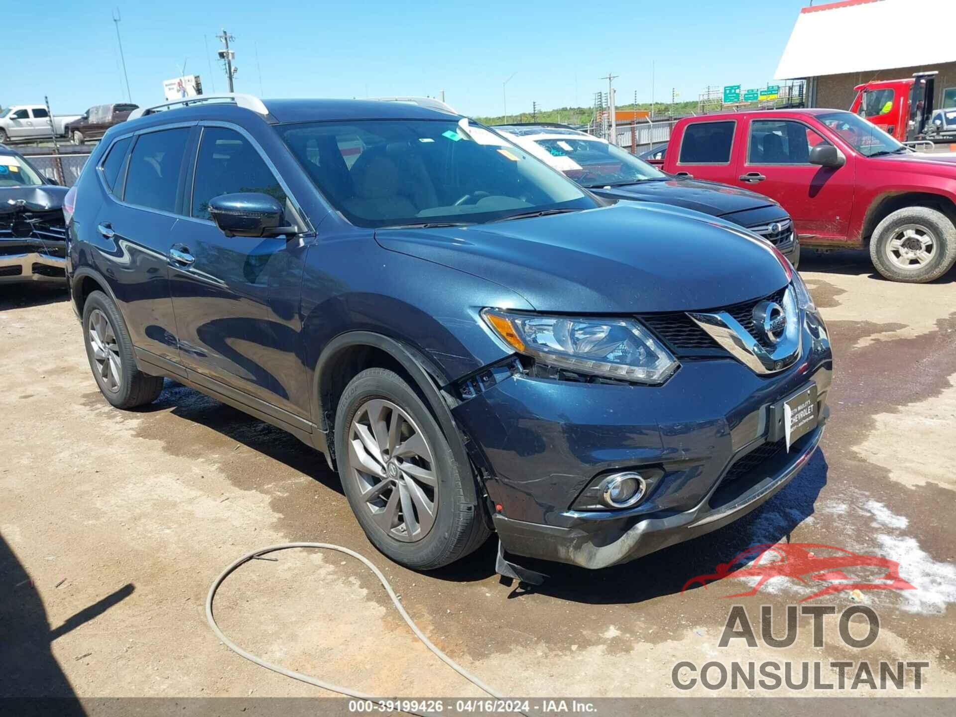 NISSAN ROGUE 2016 - 5N1AT2MT4GC741929