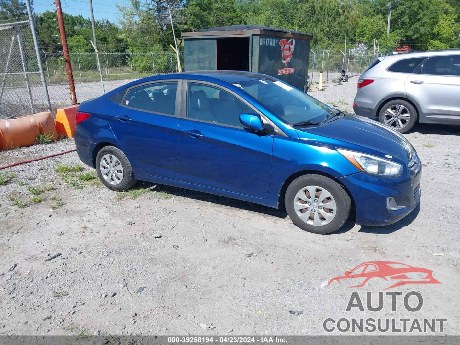 HYUNDAI ACCENT 2017 - KMHCT4AEXHU331657