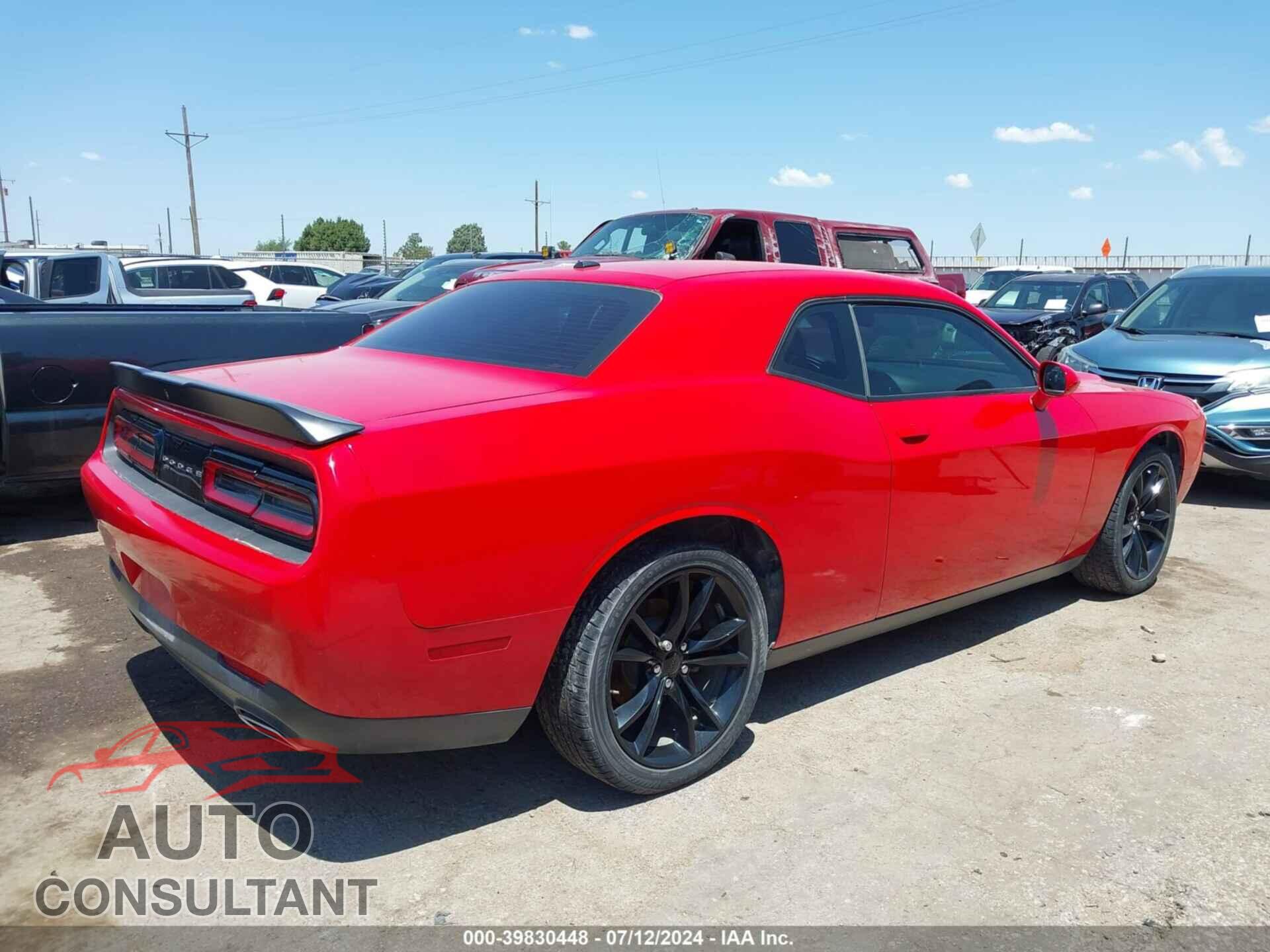 DODGE CHALLENGER 2016 - 2C3CDZAG0GH153196