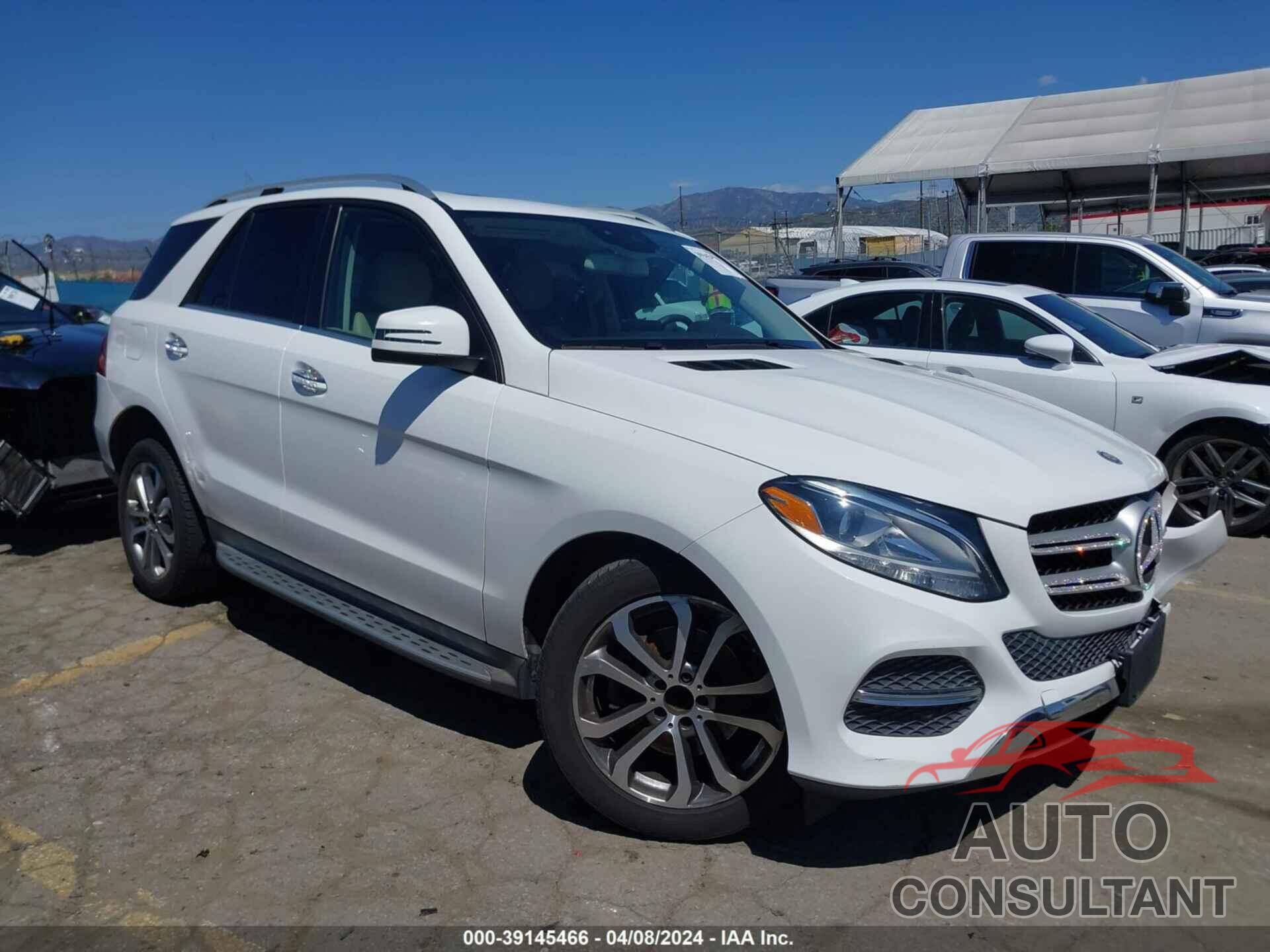 MERCEDES-BENZ GLE 350 2016 - 4JGDA5JBXGA690139
