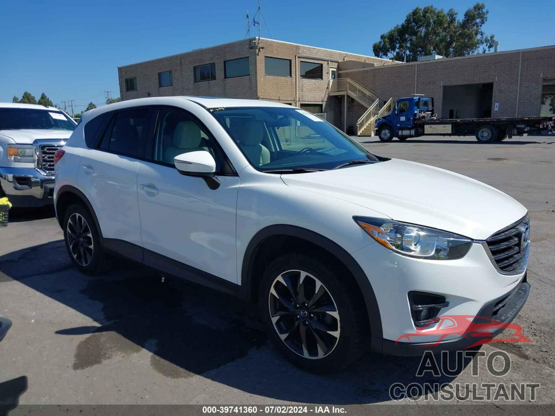 MAZDA CX-5 2016 - JM3KE2DY8G0604497