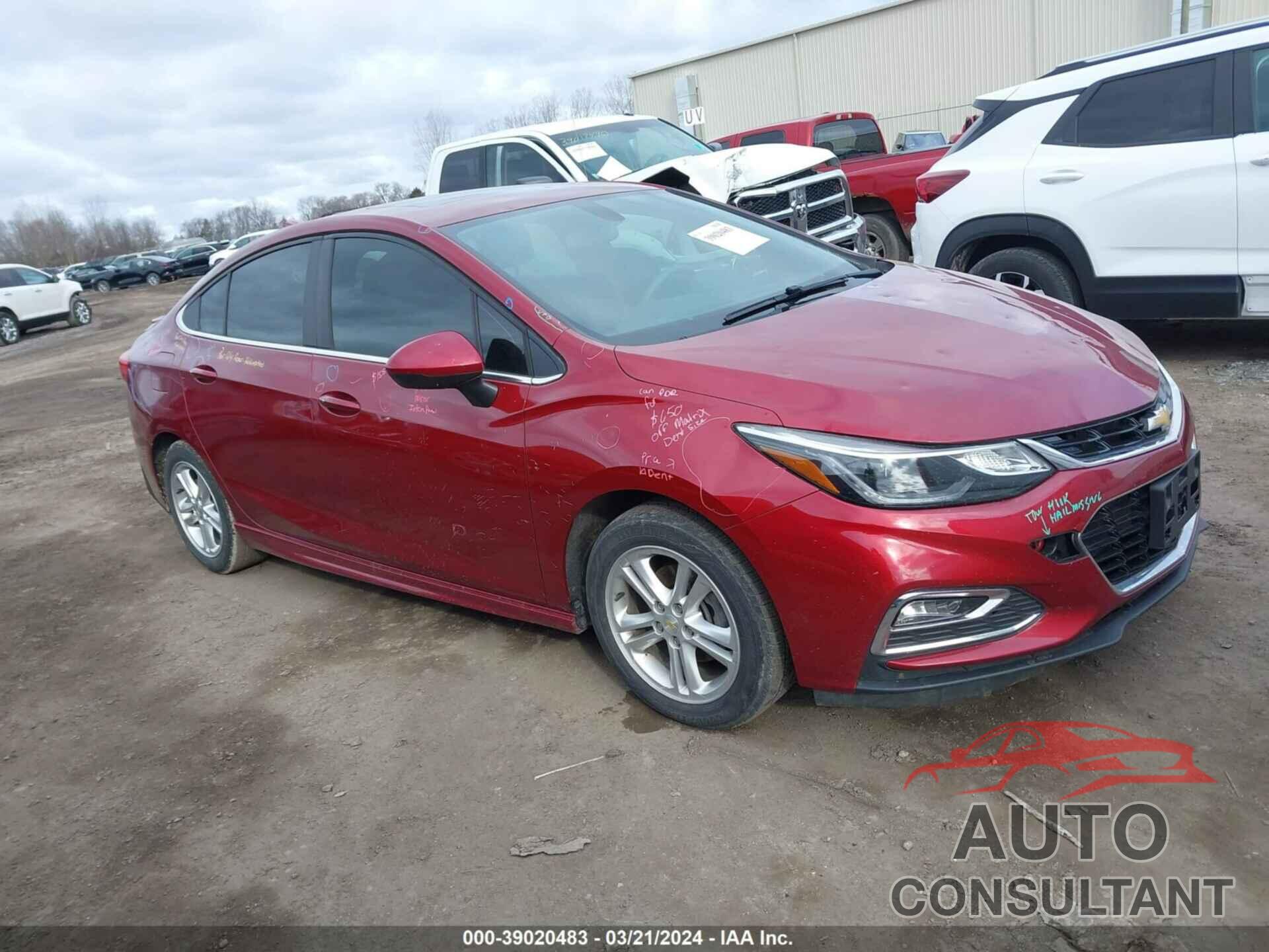 CHEVROLET CRUZE 2017 - 1G1BE5SM0H7149396