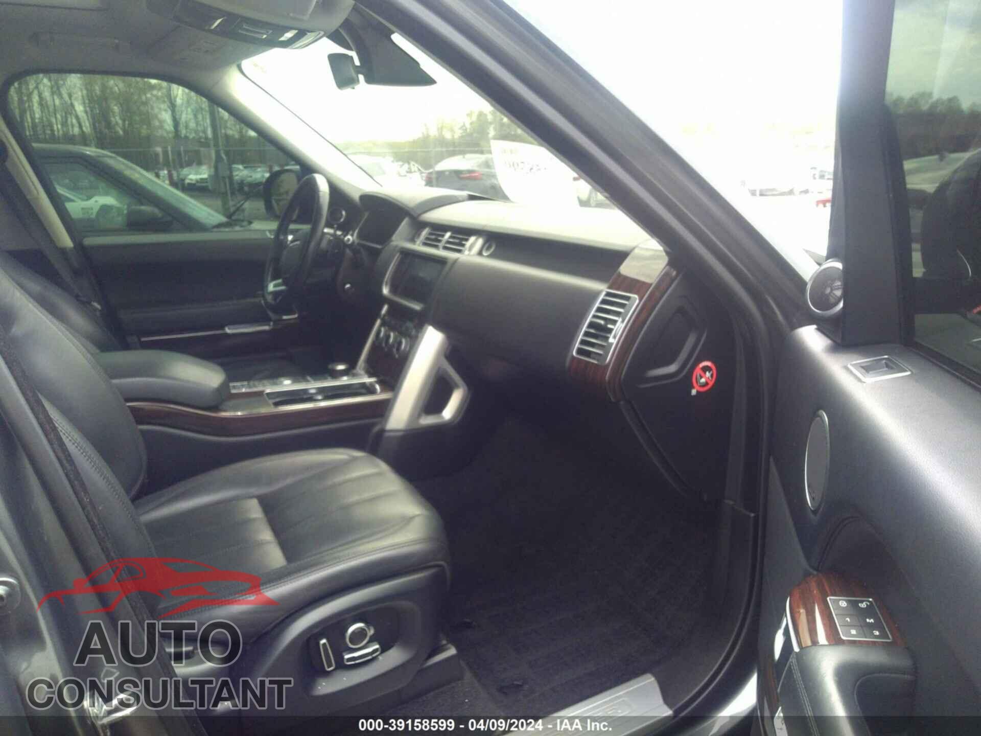 LAND ROVER RANGE ROVER 2016 - SALGS2EF9GA293699