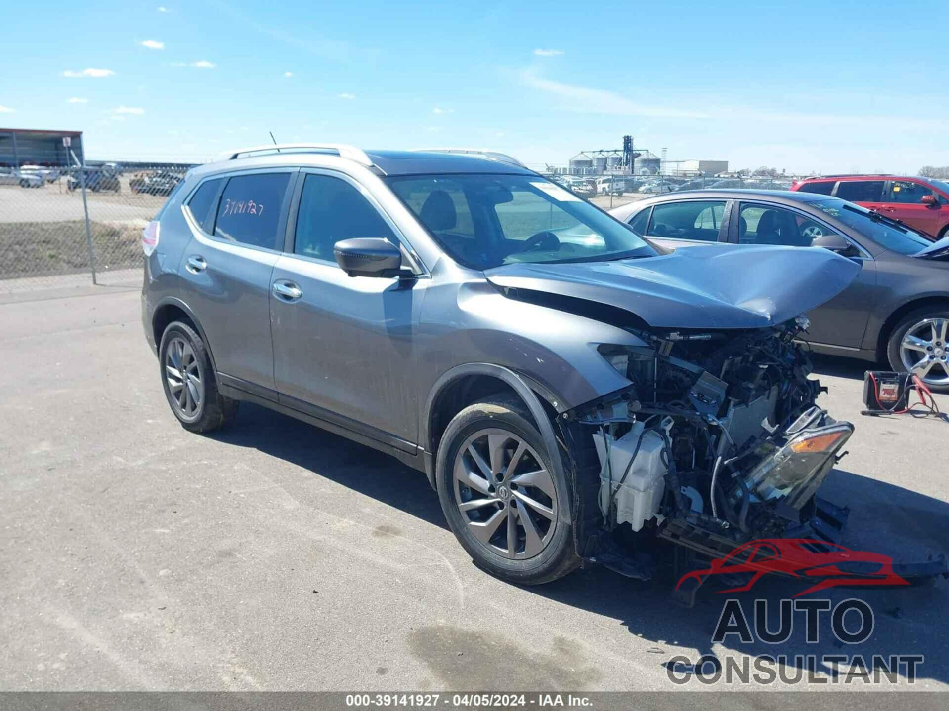 NISSAN ROGUE 2016 - 5N1AT2MV9GC736694