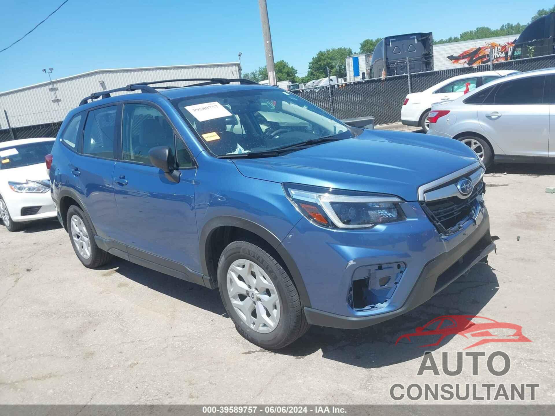 SUBARU FORESTER 2021 - JF2SKADC2MH578588