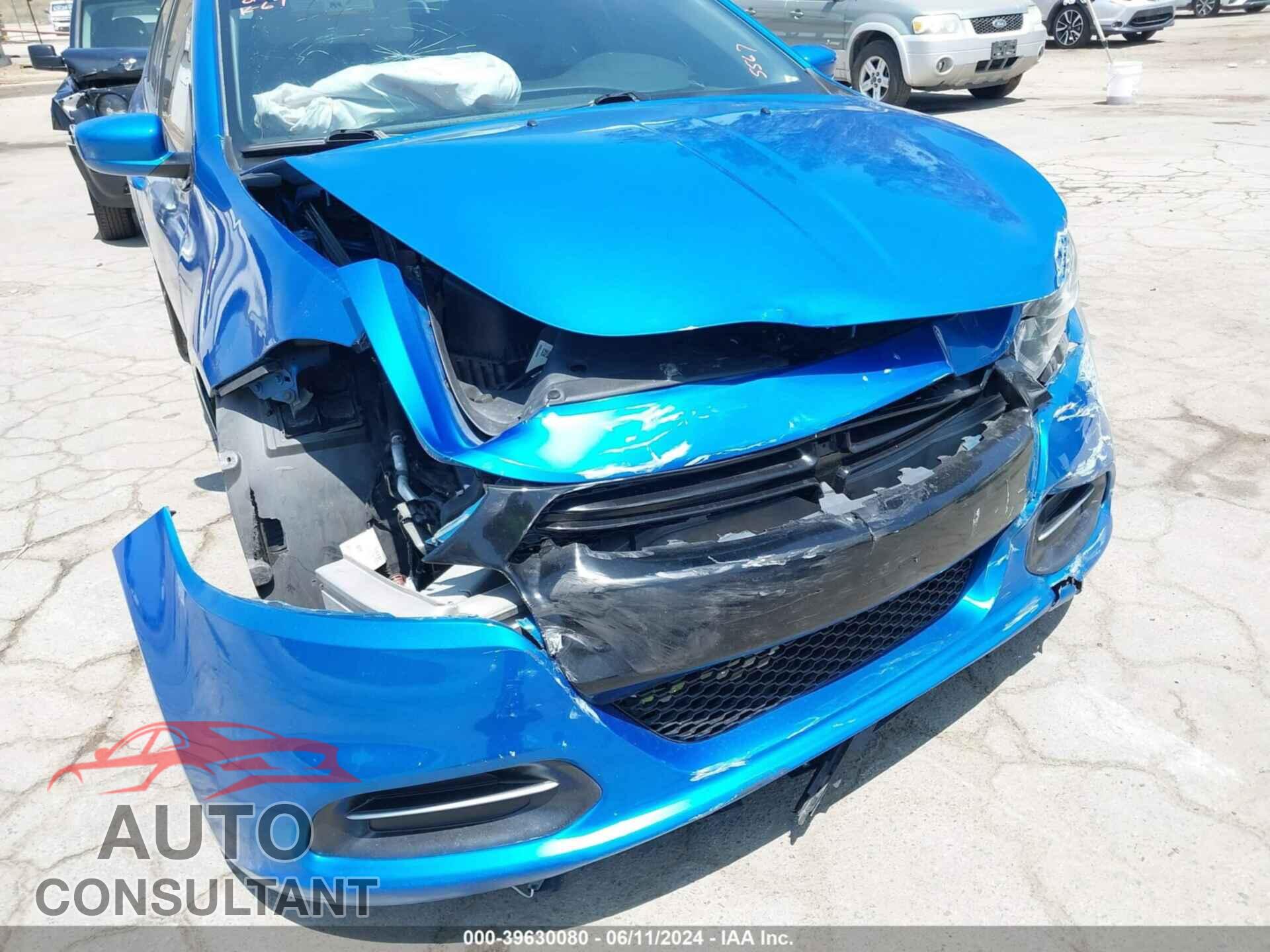 DODGE DART 2016 - 1C3CDFAA4GD555567