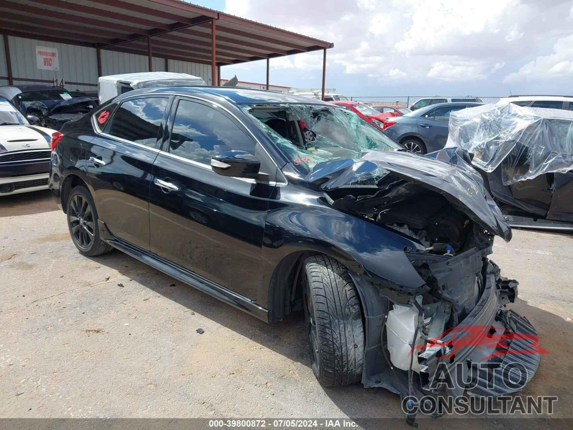 NISSAN SENTRA 2018 - 3N1AB7AP9JY282054