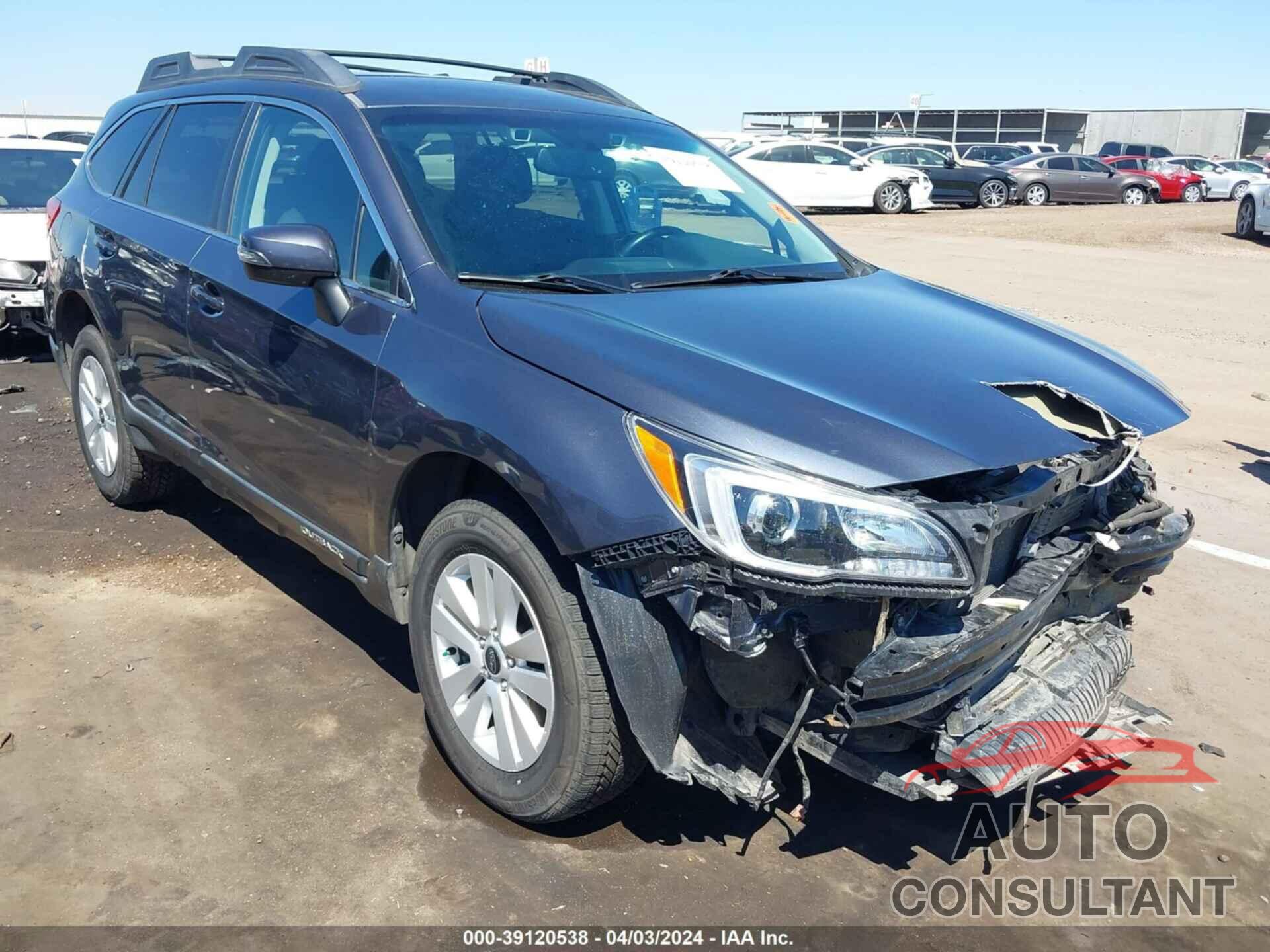 SUBARU OUTBACK 2016 - 4S4BSBFC4G3290313