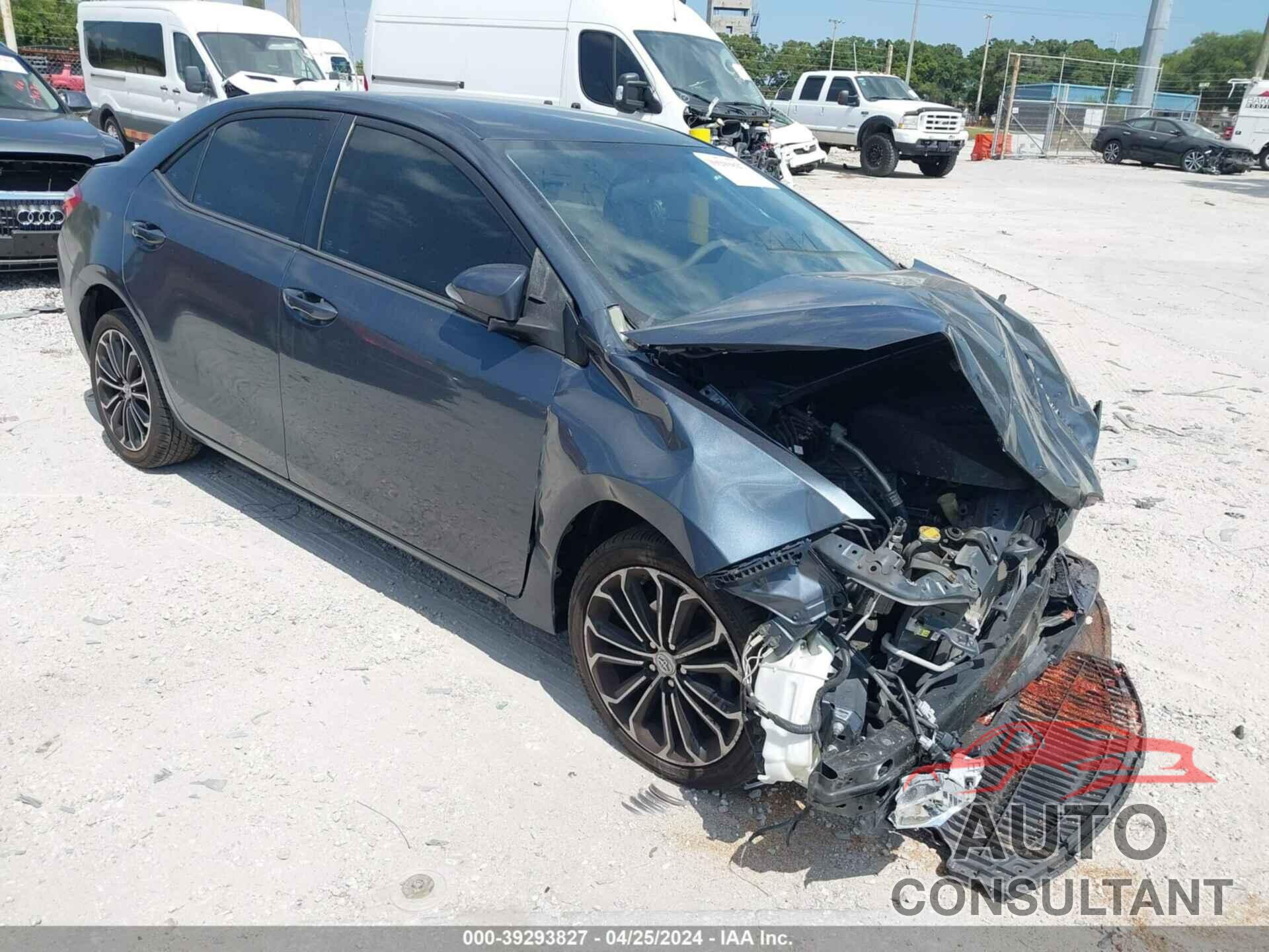 TOYOTA COROLLA 2016 - 2T1BURHE0GC652540