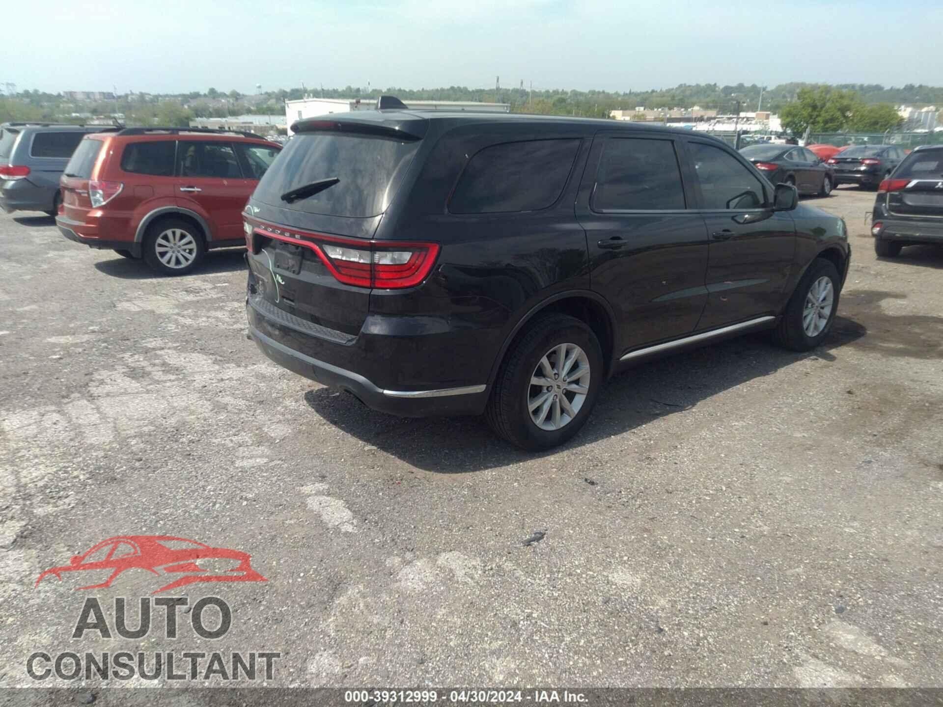 DODGE DURANGO 2020 - 1C4RDJAG1LC309332