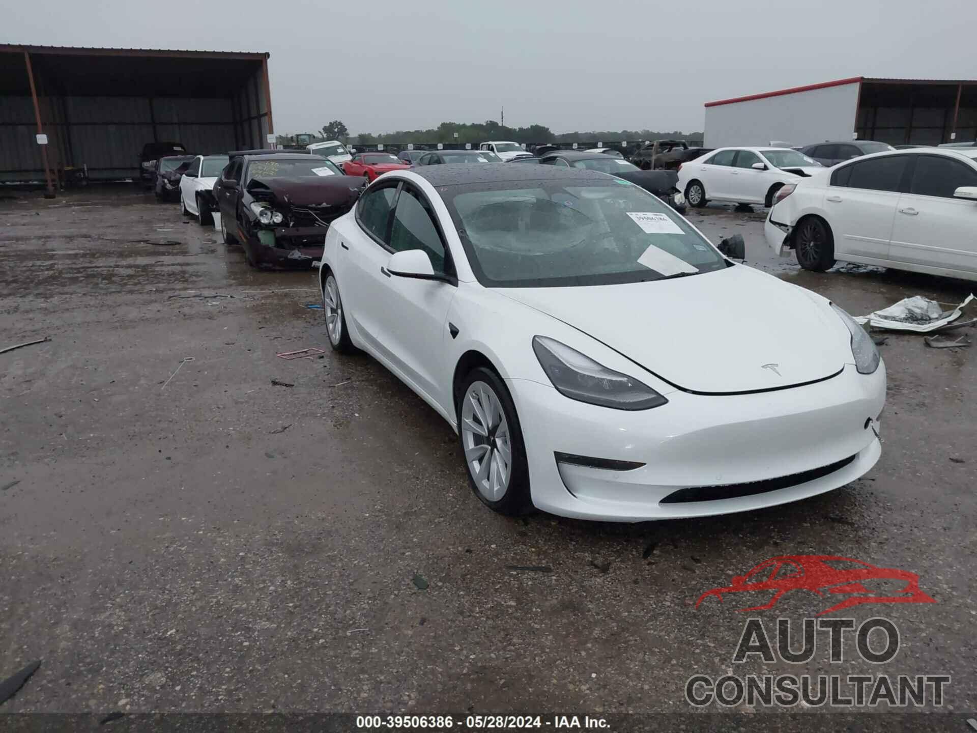 TESLA MODEL 3 2022 - 5YJ3E1EB3NF198581