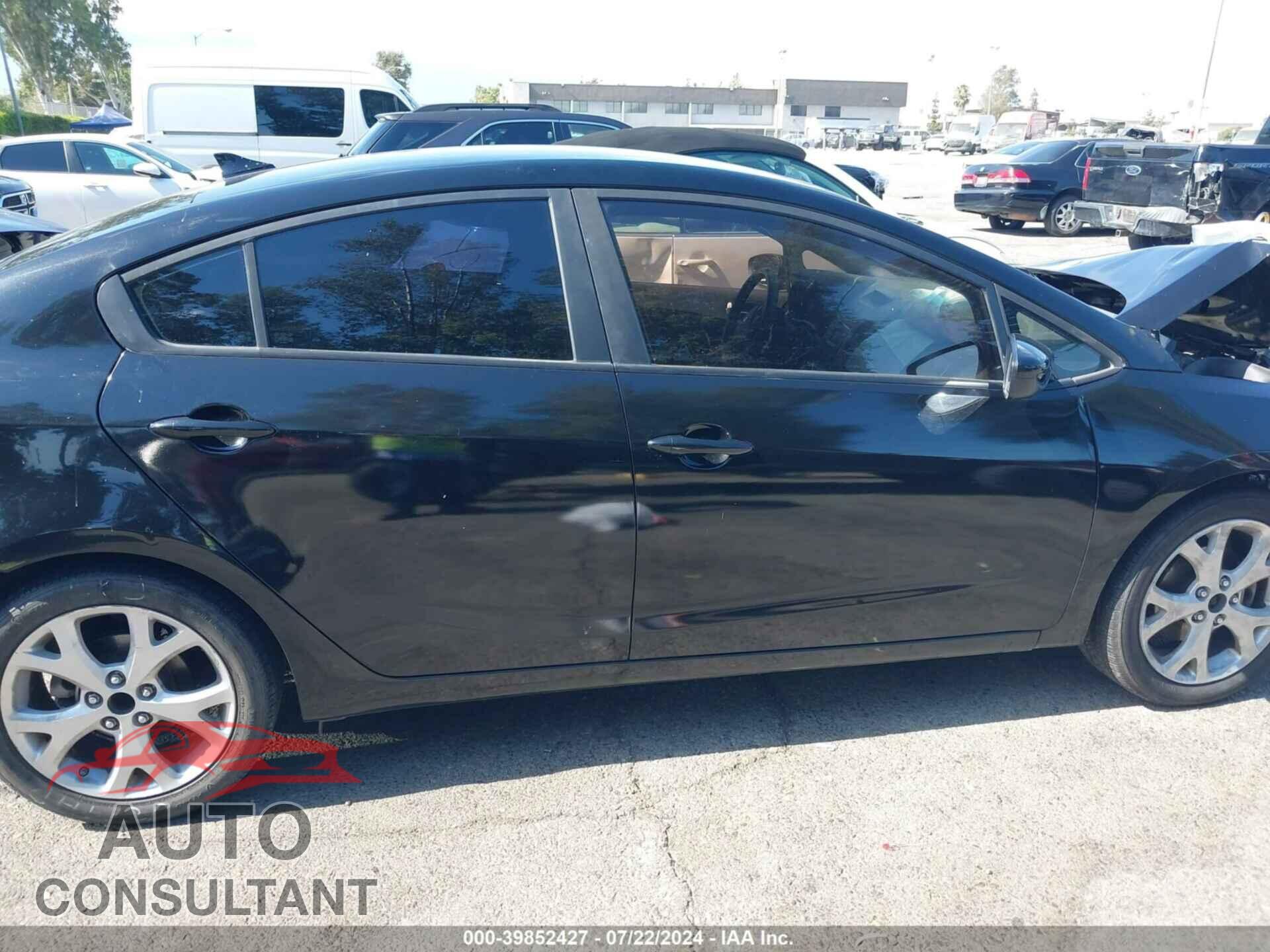 KIA FORTE 2017 - 3KPSK4A70HE081639