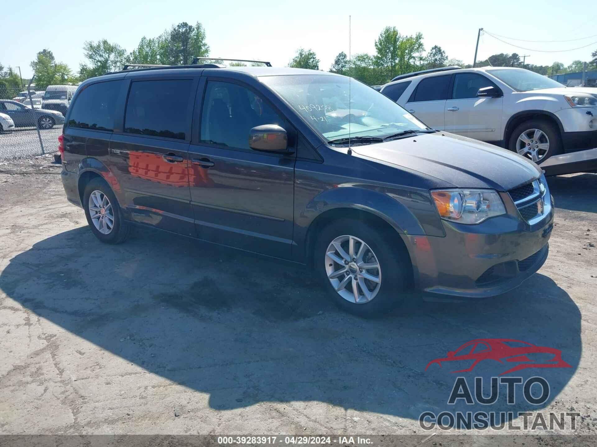 DODGE GRAND CARAVAN 2016 - 2C4RDGCG4GR176126