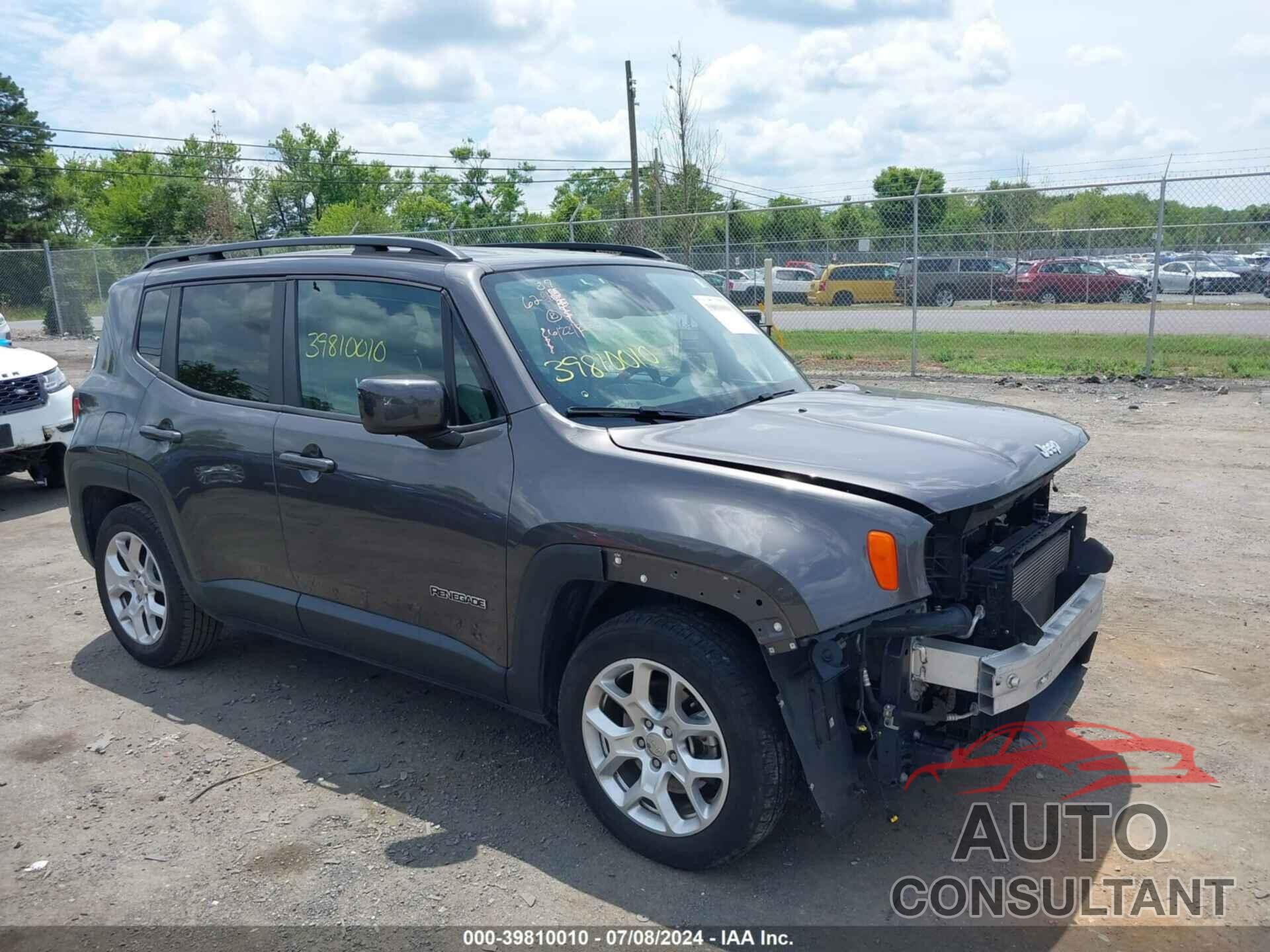 JEEP RENEGADE 2018 - ZACCJABB0JPJ59222