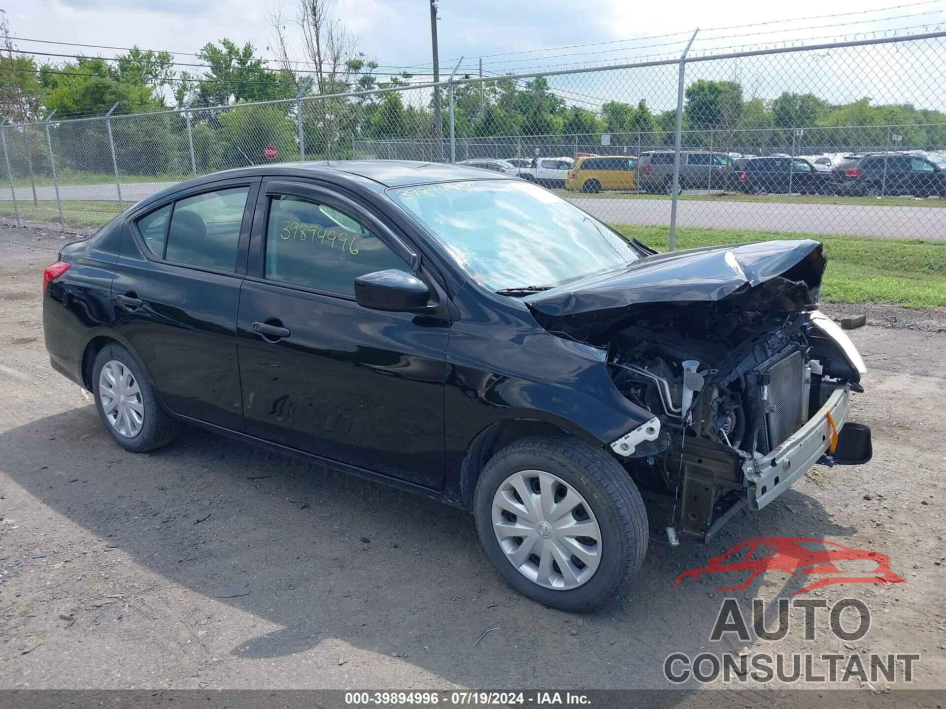 NISSAN VERSA 2019 - 3N1CN7AP6KL869679