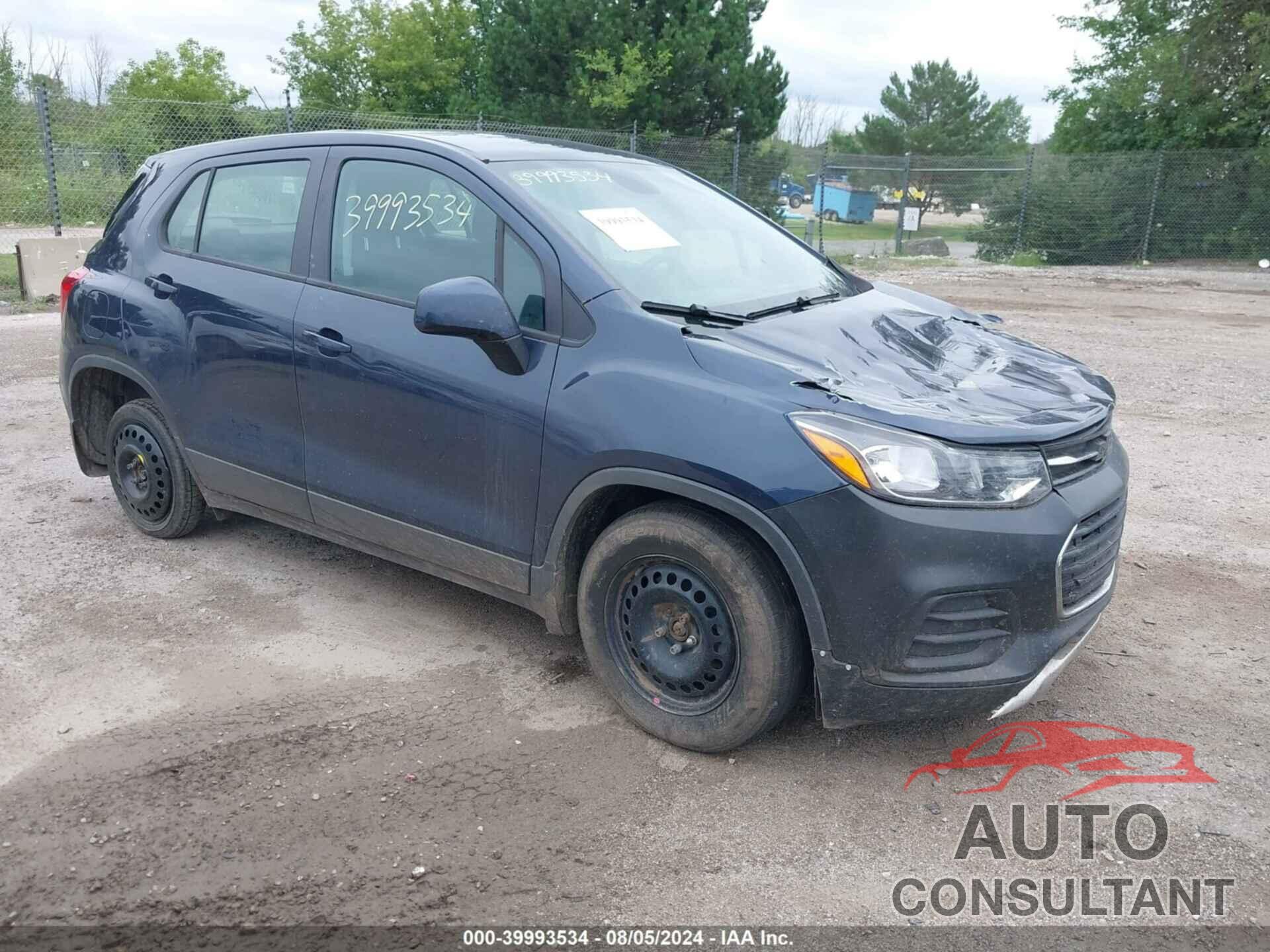 CHEVROLET TRAX 2018 - 3GNCJKSB5JL315442