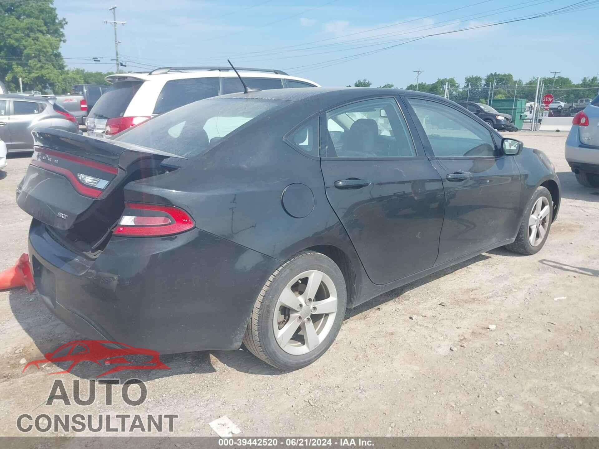 DODGE DART 2016 - 1C3CDFBB3GD762345