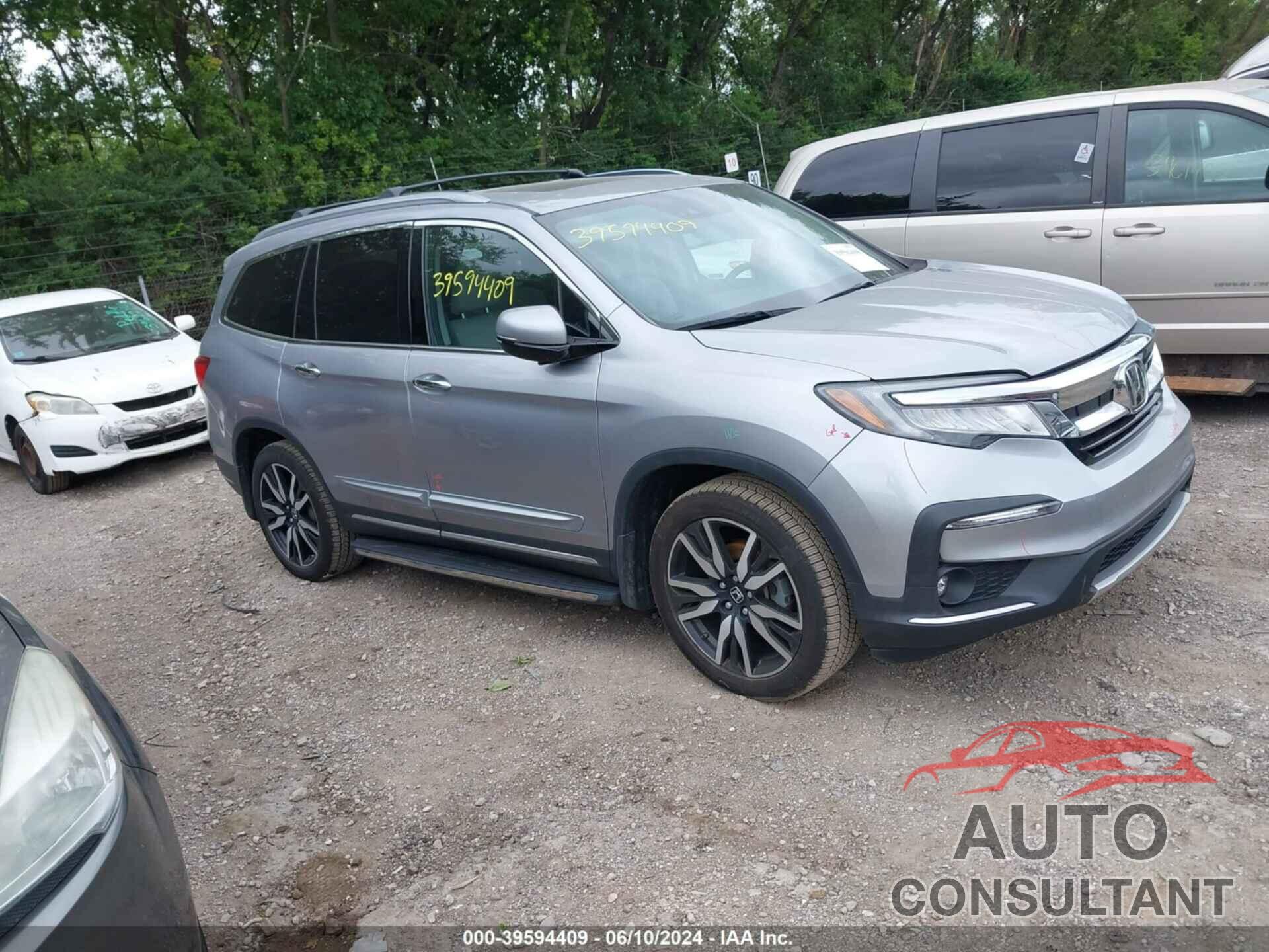 HONDA PILOT 2019 - 5FNYF6H09KB025444