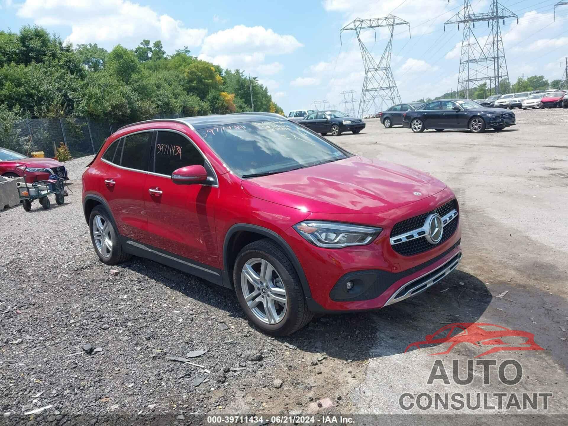 MERCEDES-BENZ GLA 250 2022 - W1N4N4HB7NJ391075
