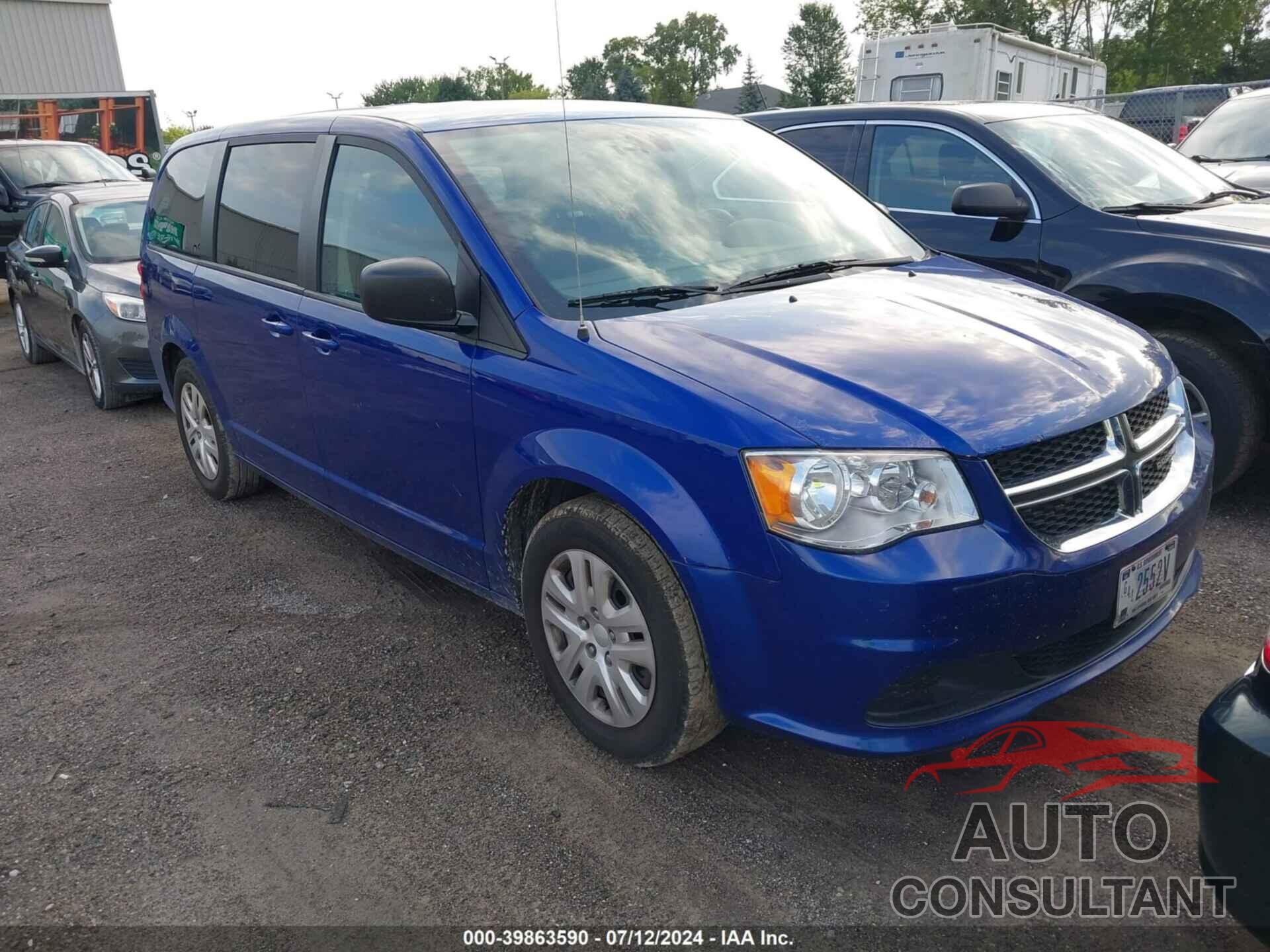 DODGE GRAND CARAVAN 2018 - 2C4RDGBGXJR297011