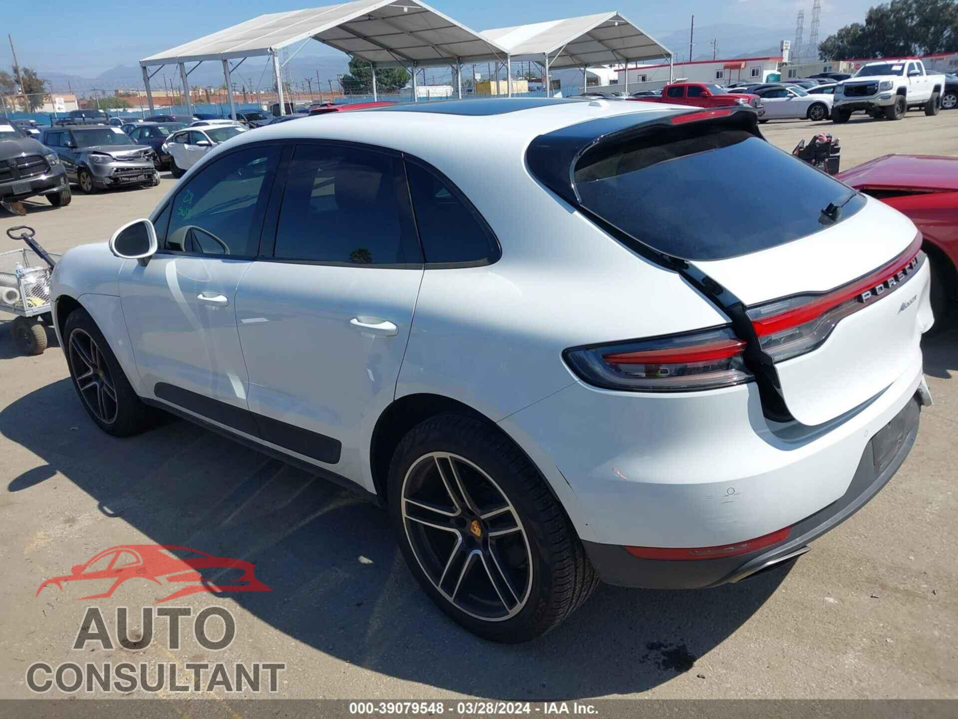 PORSCHE MACAN 2019 - WP1AA2A58KLB00726