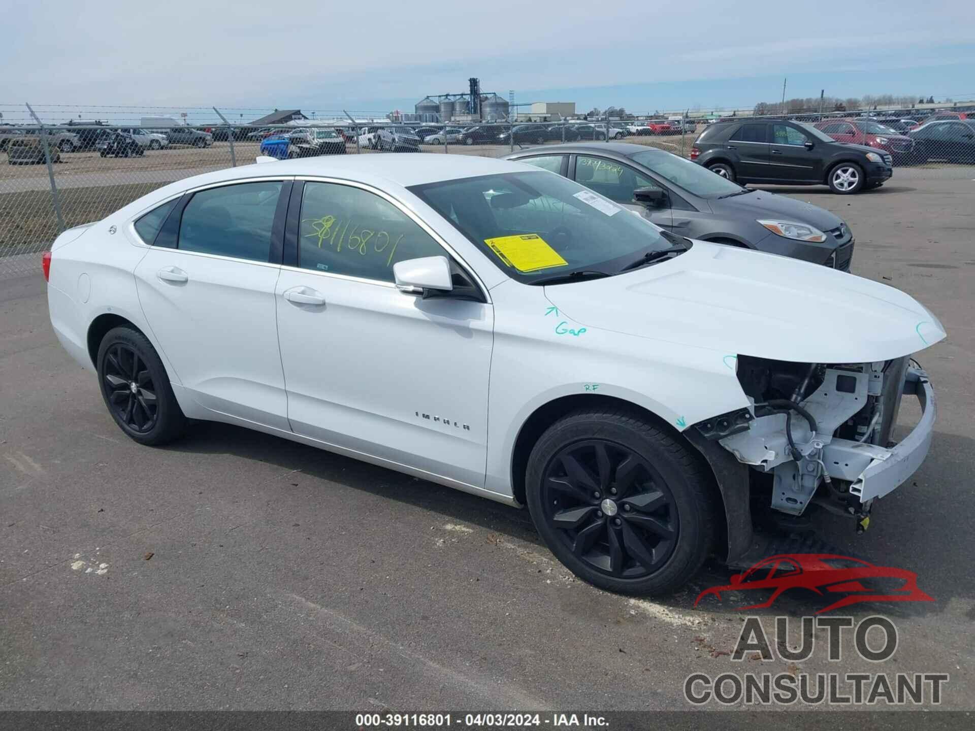 CHEVROLET IMPALA 2017 - 2G1105SA5H9163017