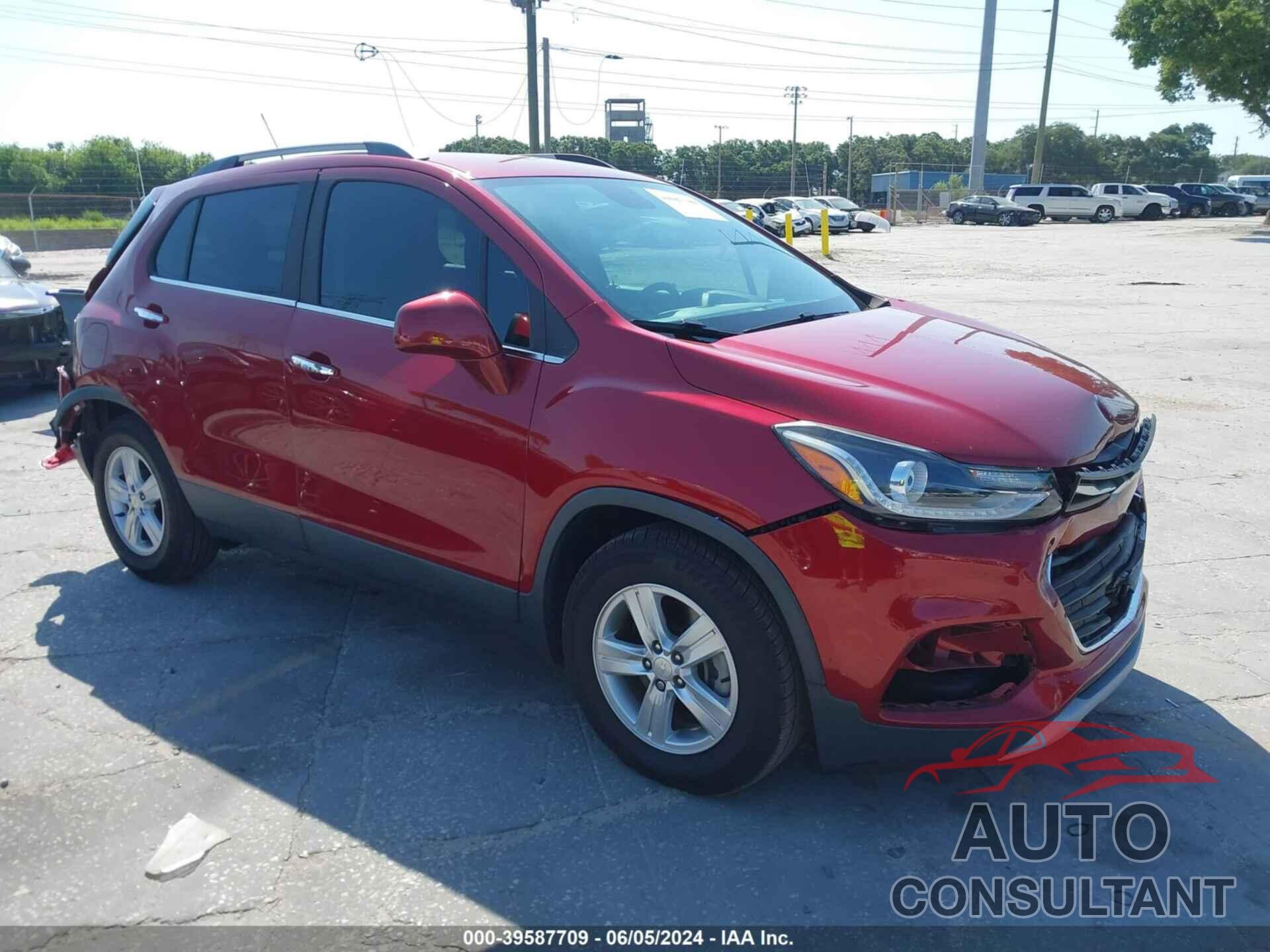 CHEVROLET TRAX 2020 - 3GNCJLSB1LL226329