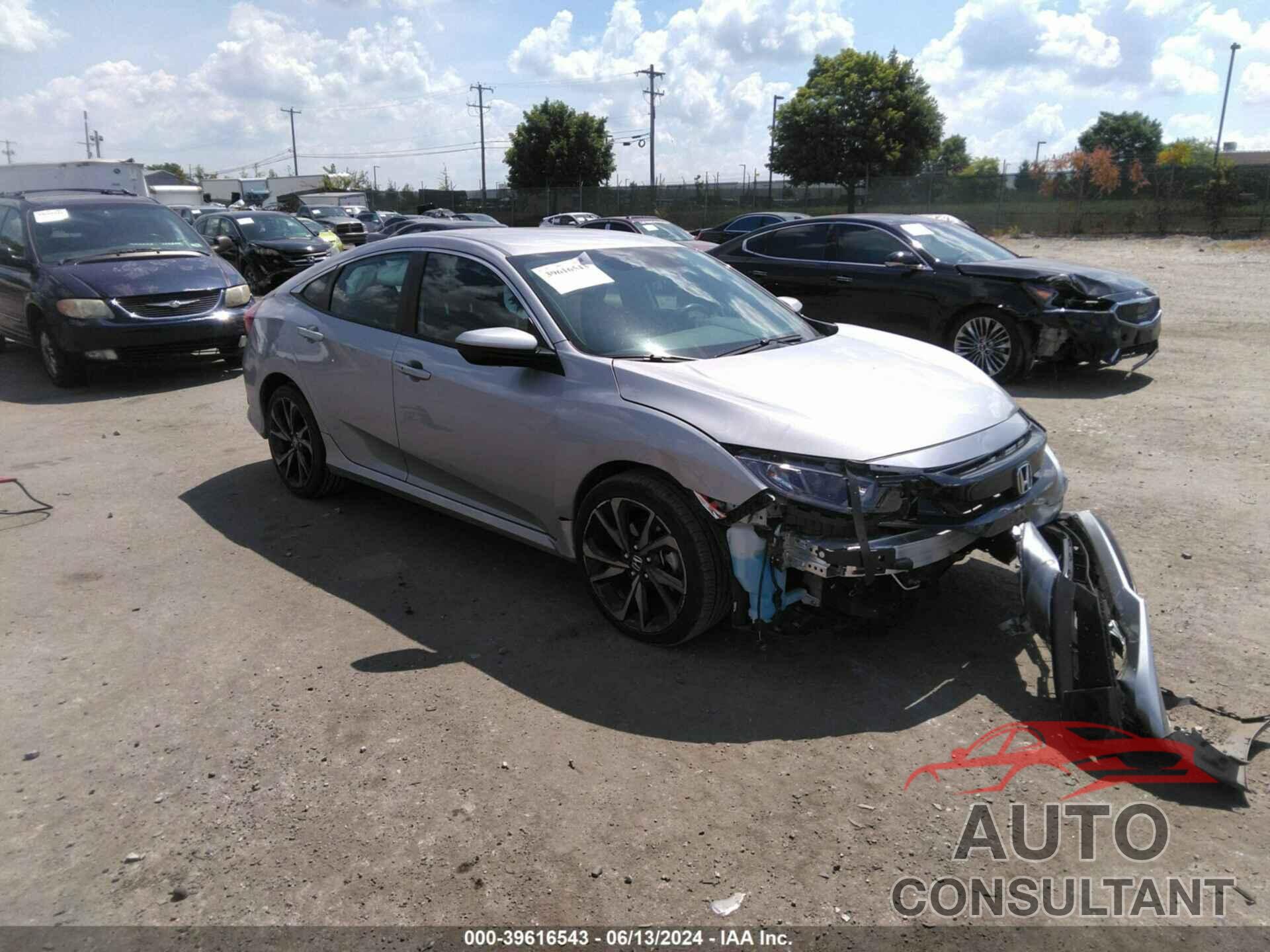 HONDA CIVIC 2019 - 2HGFC2F84KH605830