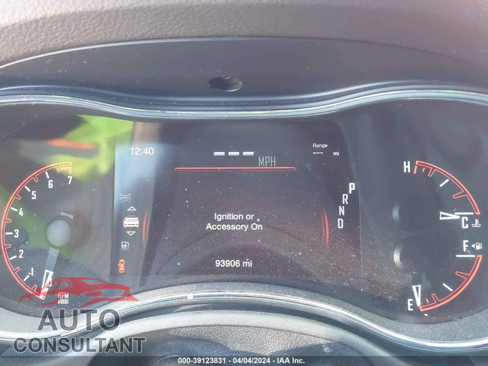 DODGE DURANGO 2018 - 1C4RDHAG3JC323688