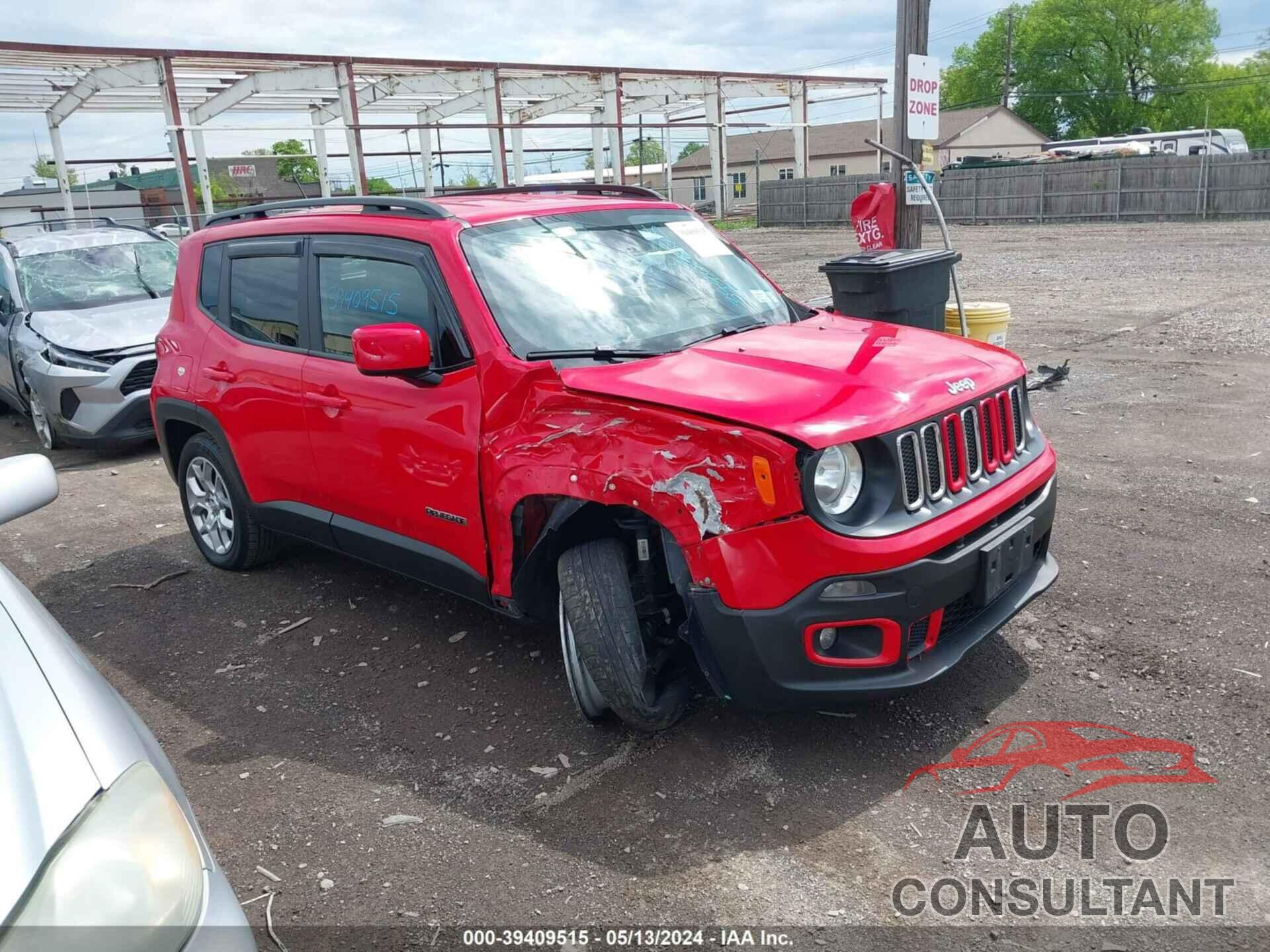 JEEP RENEGADE 2017 - ZACCJBBB4HPG12857