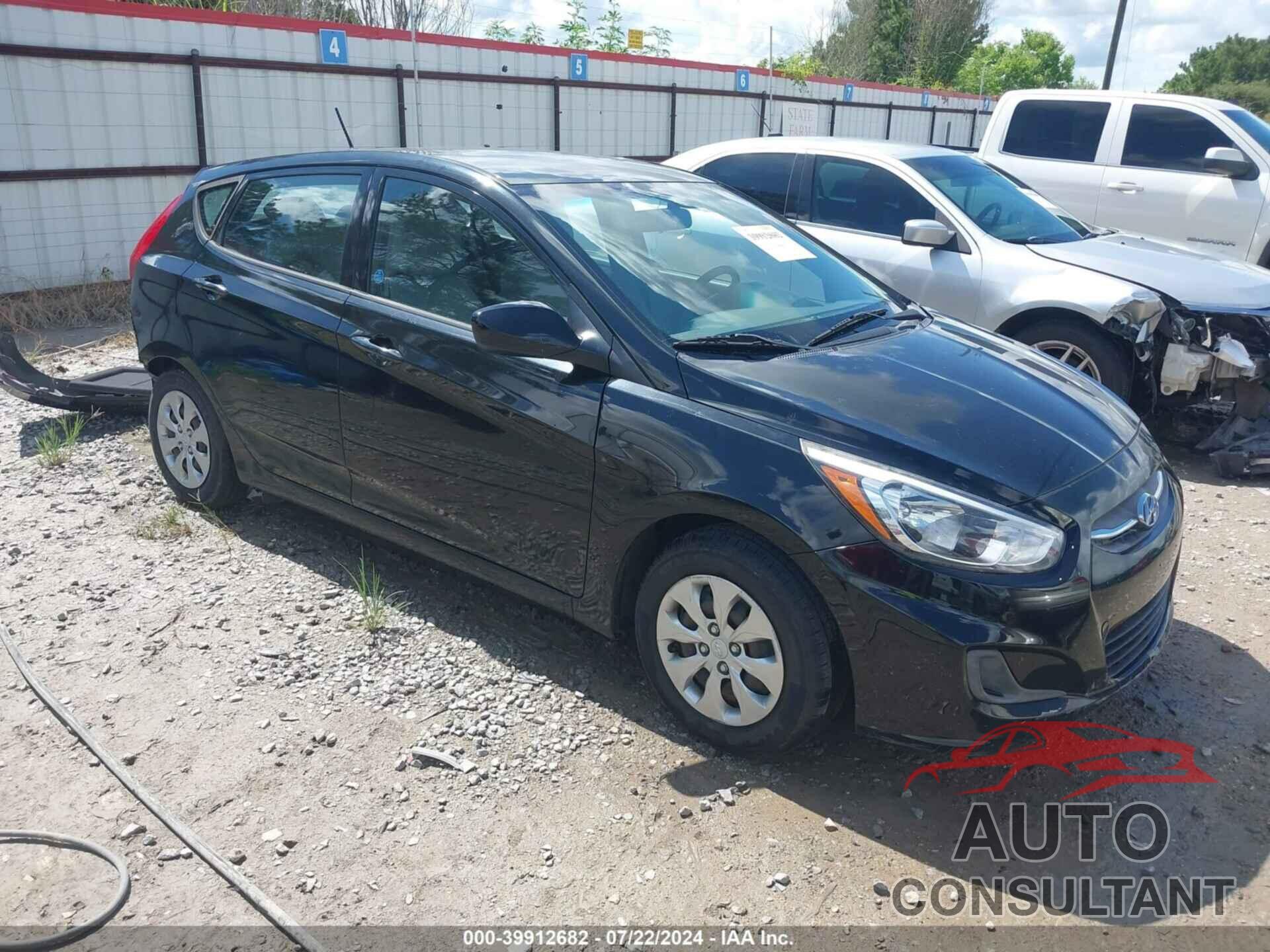 HYUNDAI ACCENT 2017 - KMHCT5AE2HU305110