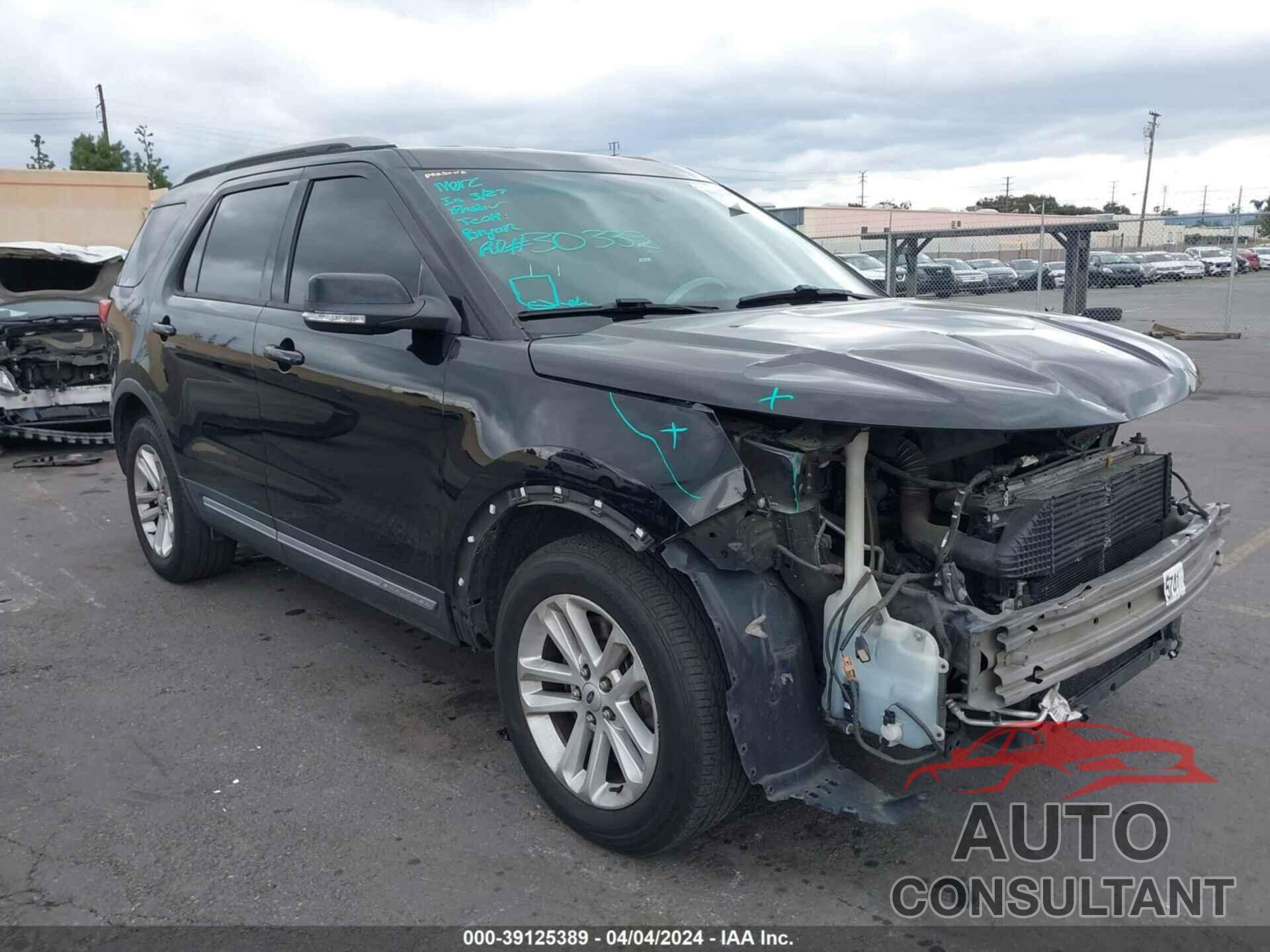 FORD EXPLORER 2016 - 1FM5K7DH9GGA35089