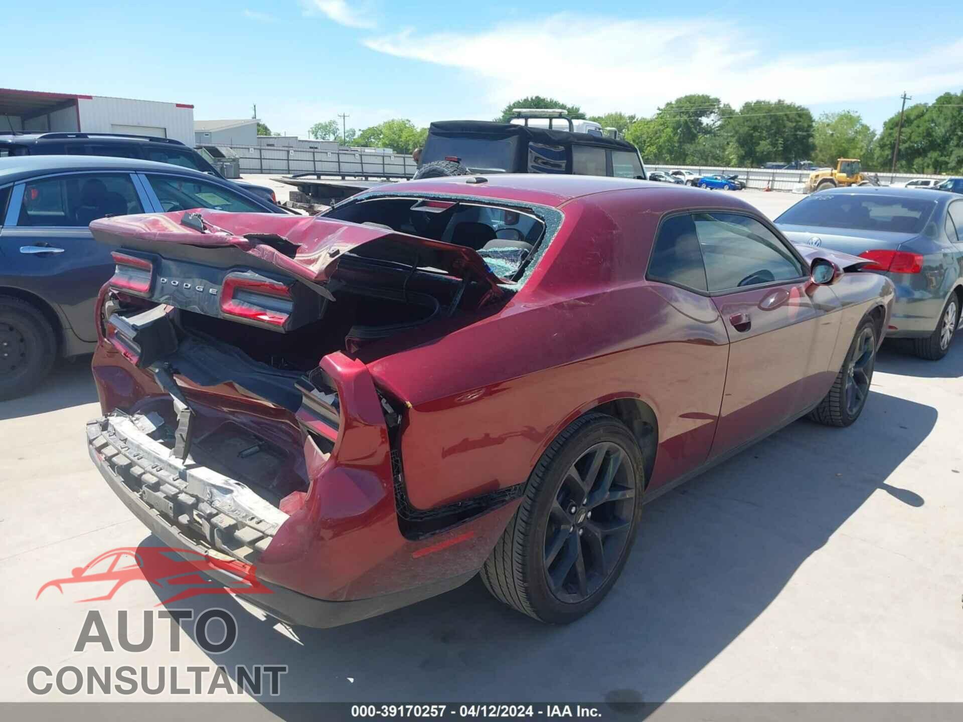 DODGE CHALLENGER 2019 - 2C3CDZAG1KH507610