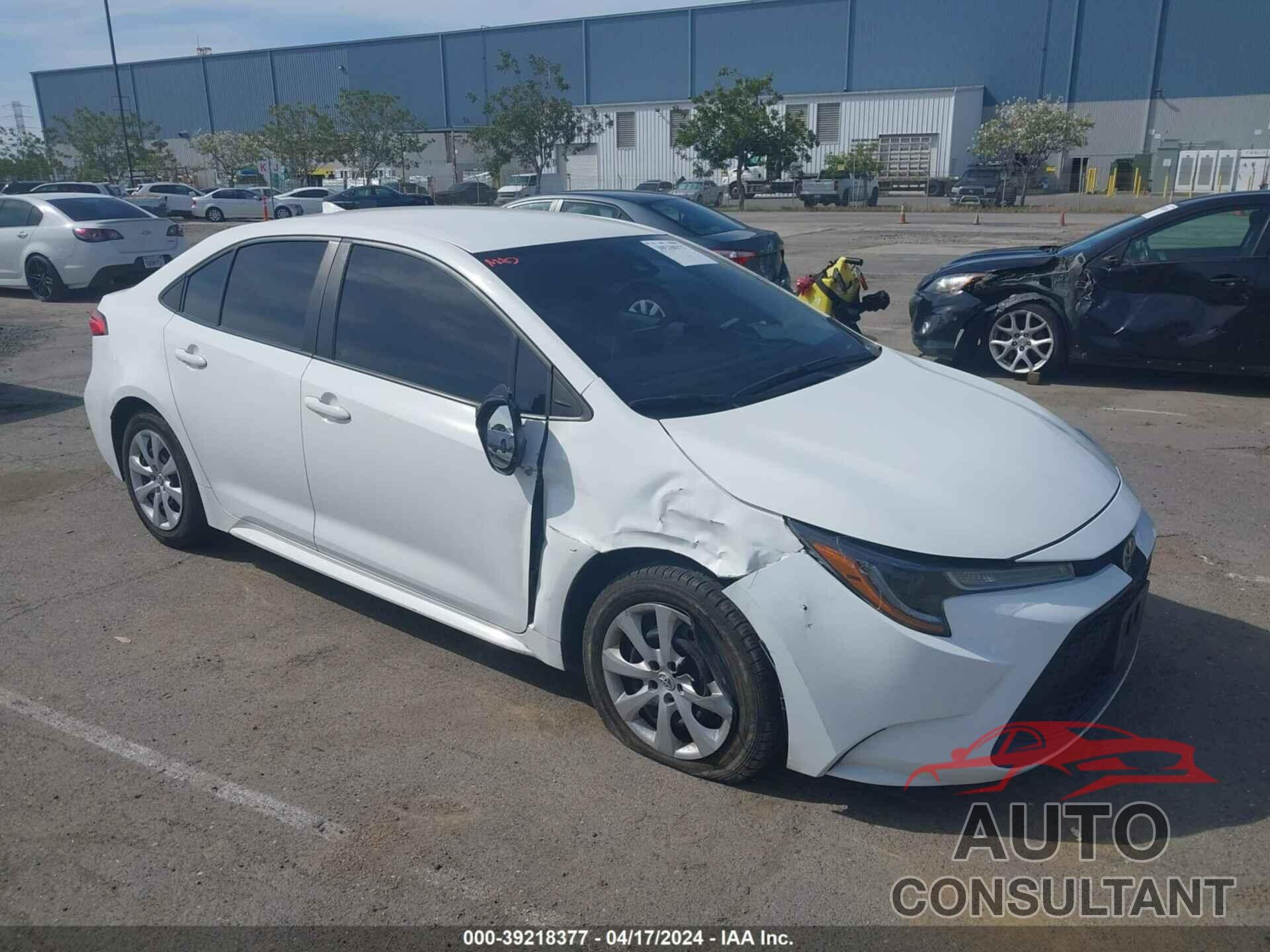 TOYOTA COROLLA 2020 - 5YFEPRAE0LP058619