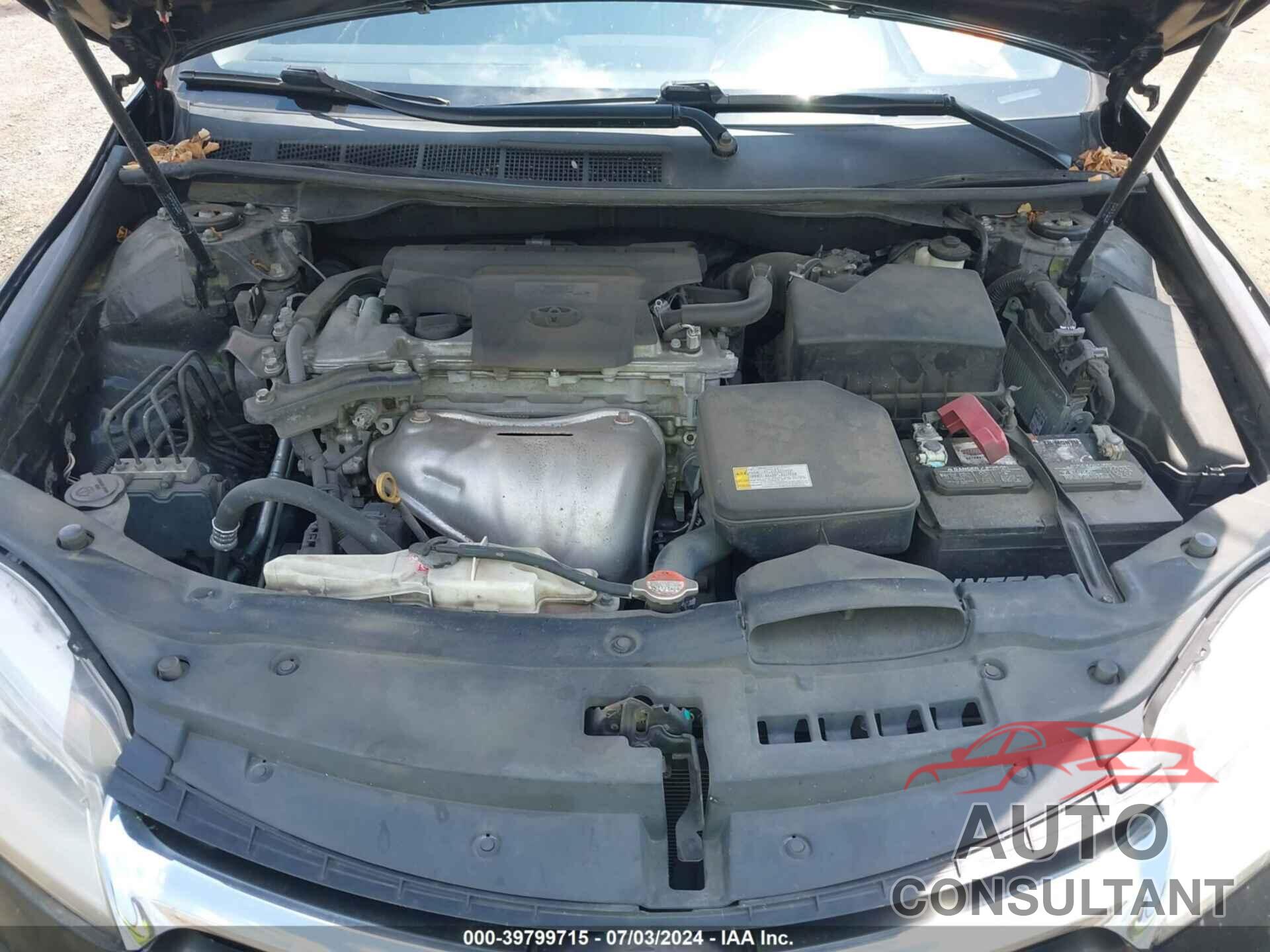 TOYOTA CAMRY 2016 - 4T4BF1FK1GR582300
