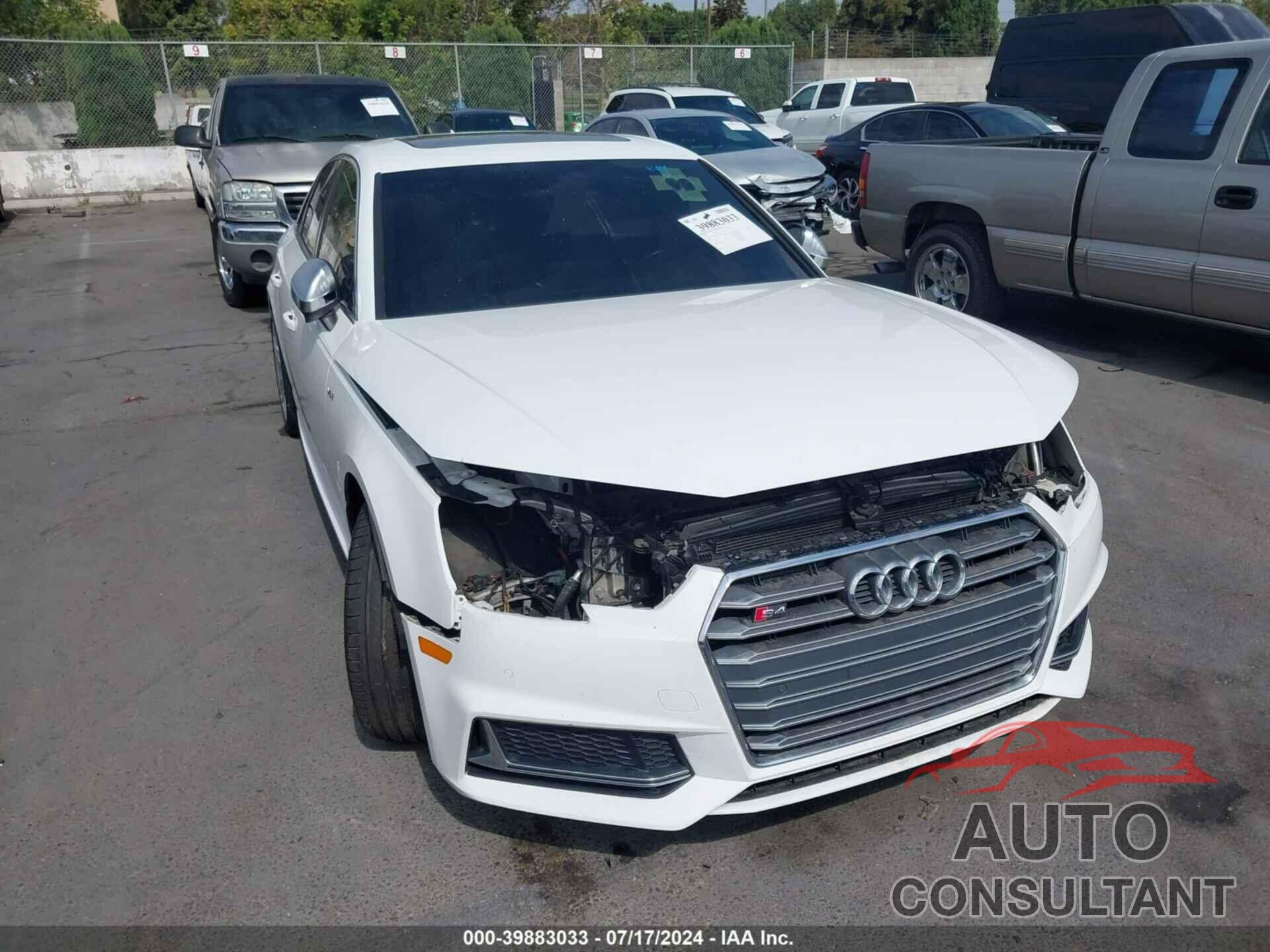 AUDI S4 2018 - WAUB4AF43JA015291
