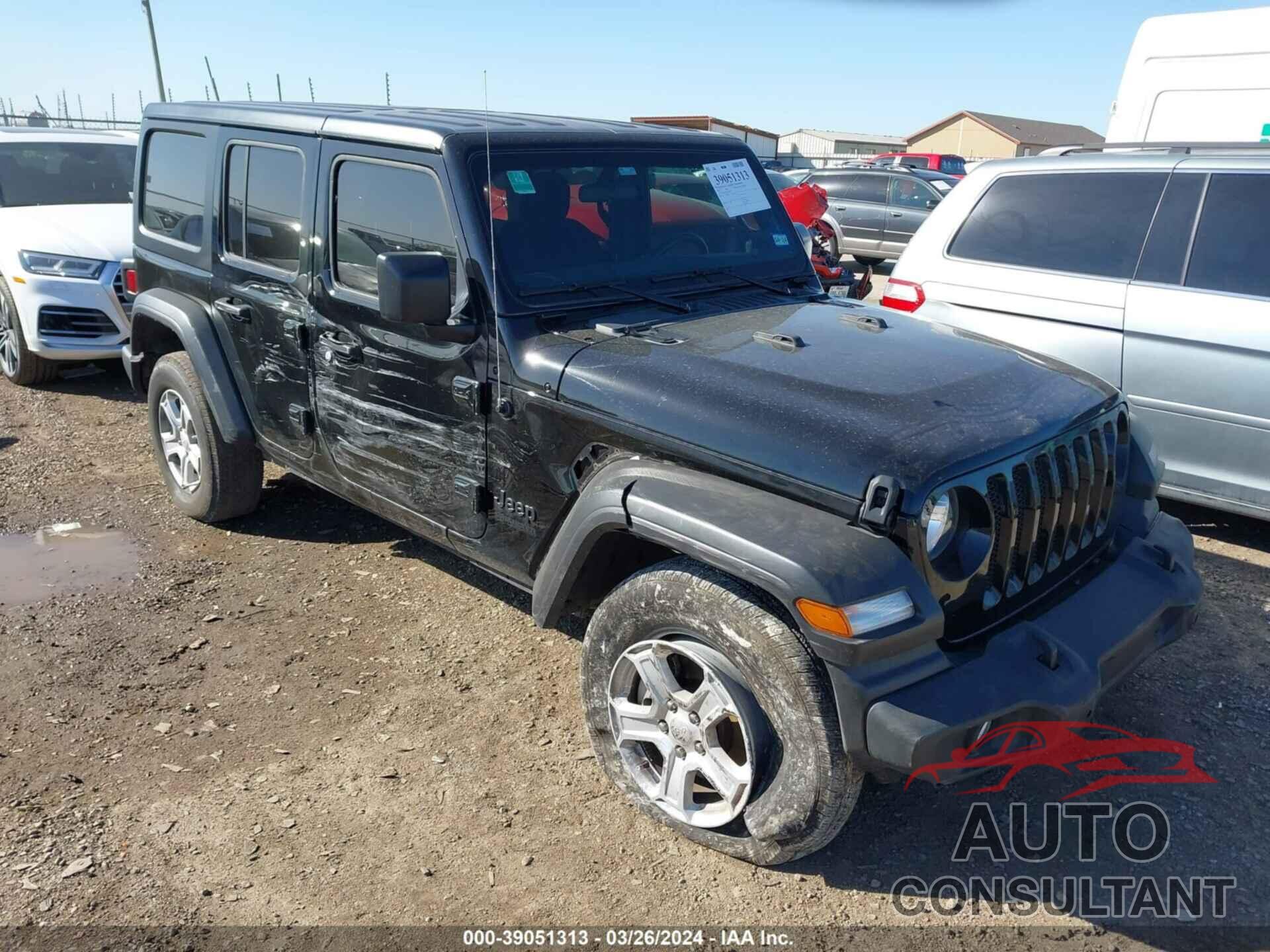 JEEP WRANGLER UNLIMITED 2022 - 1C4HJXDG9NW142335